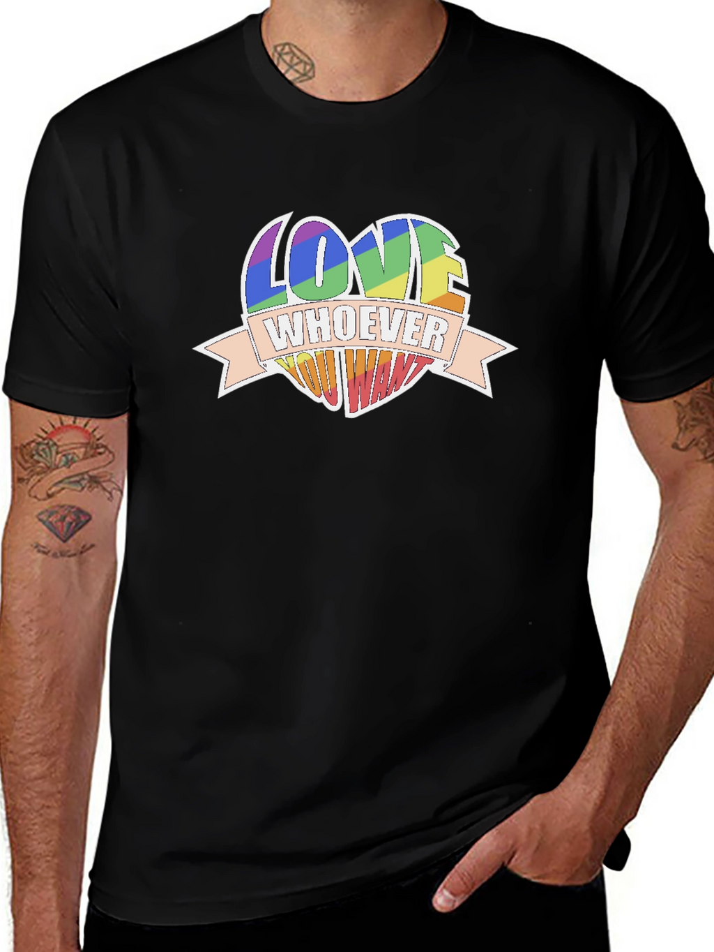 Love Whoever You Want Graphic Tee