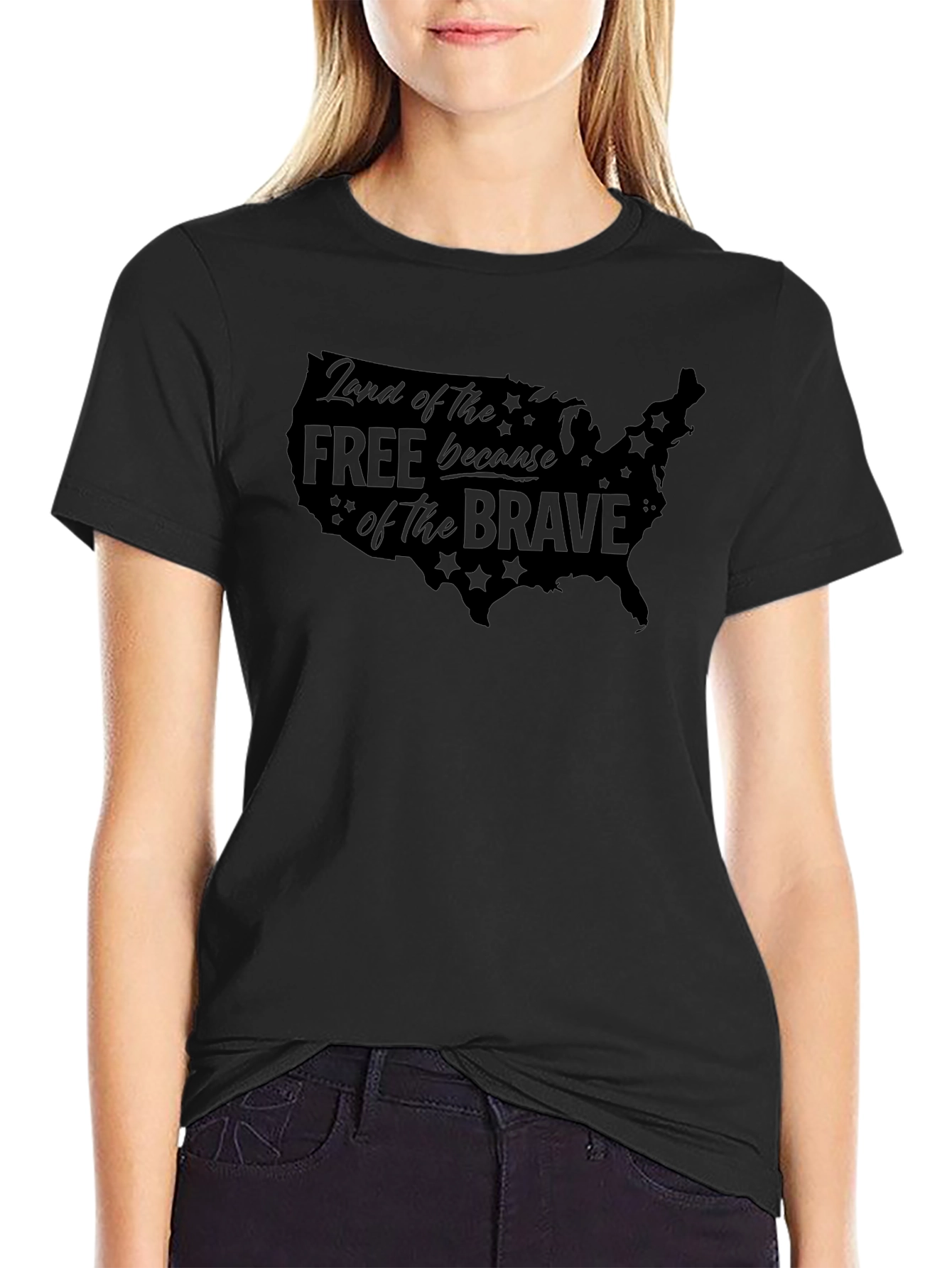 Land of the Free Graphic T-Shirt