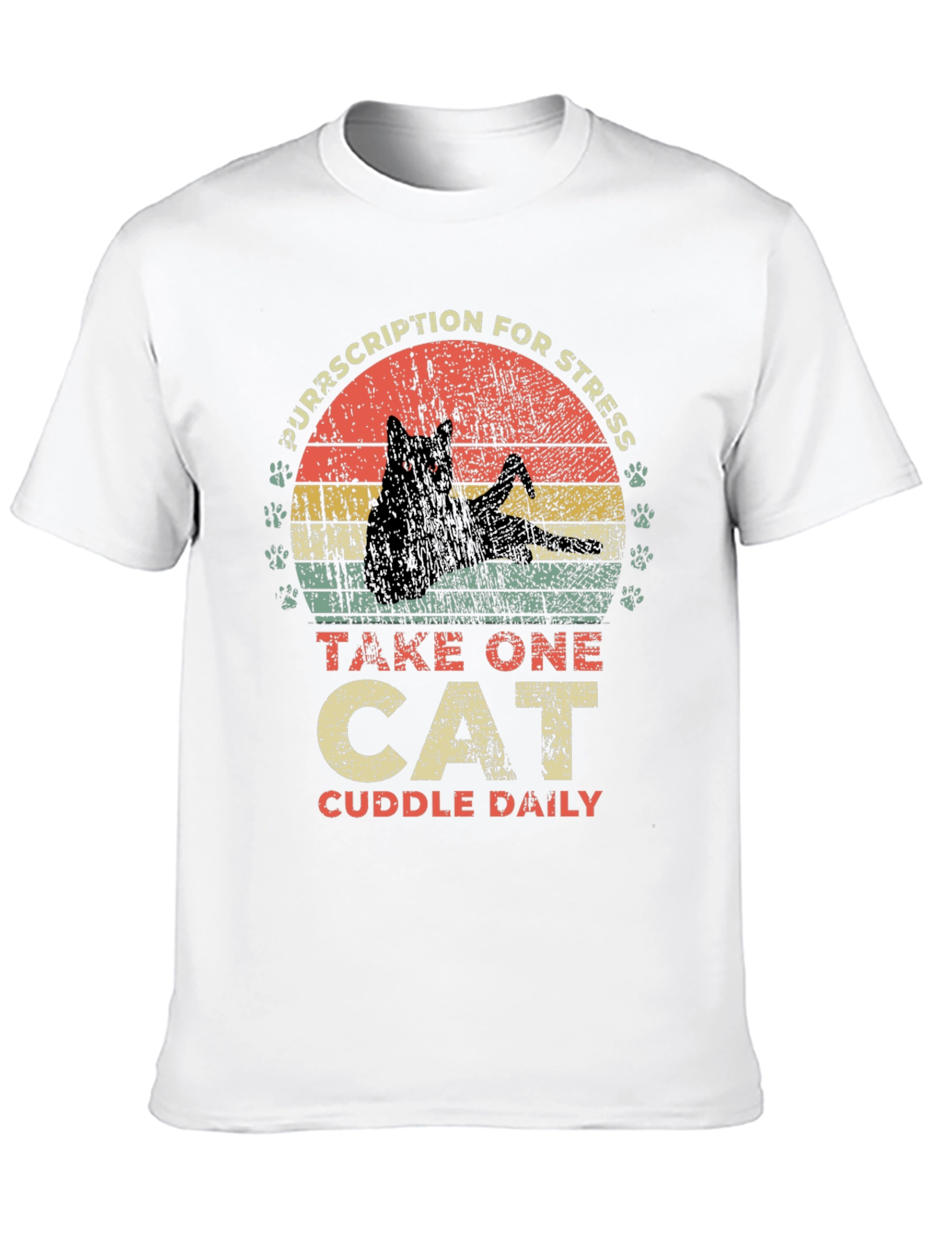 Purrscription for Stress Cat T-Shirt