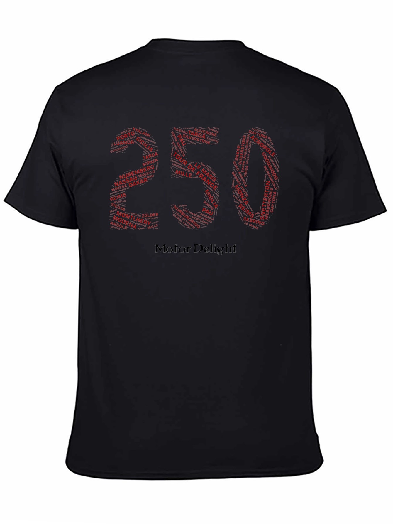 250 Racing Circuit T-Shirt - Motorsport Heritage