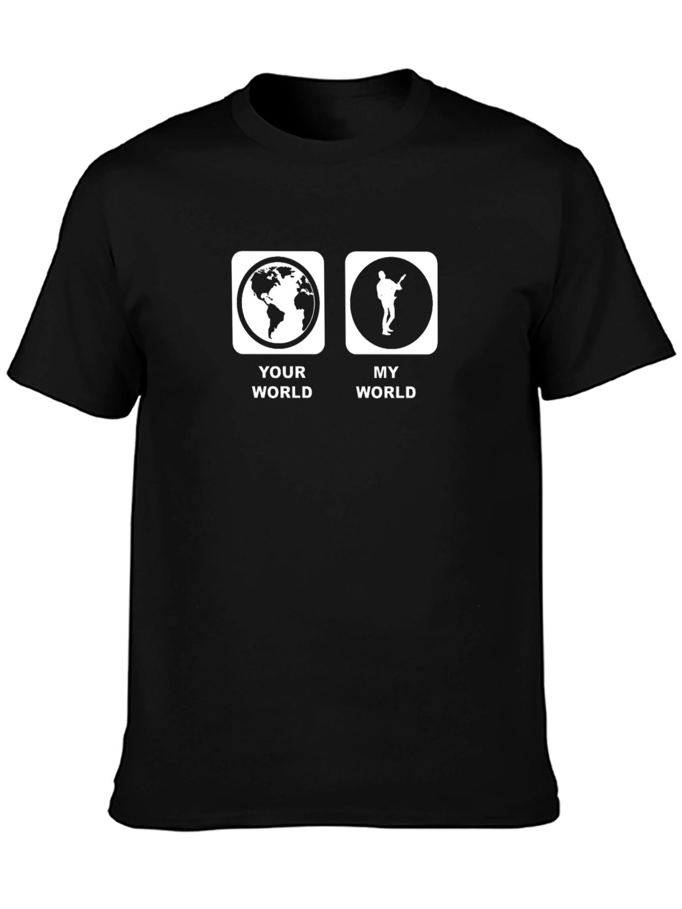 Your World My World Graphic Tee - Guitarist Edition