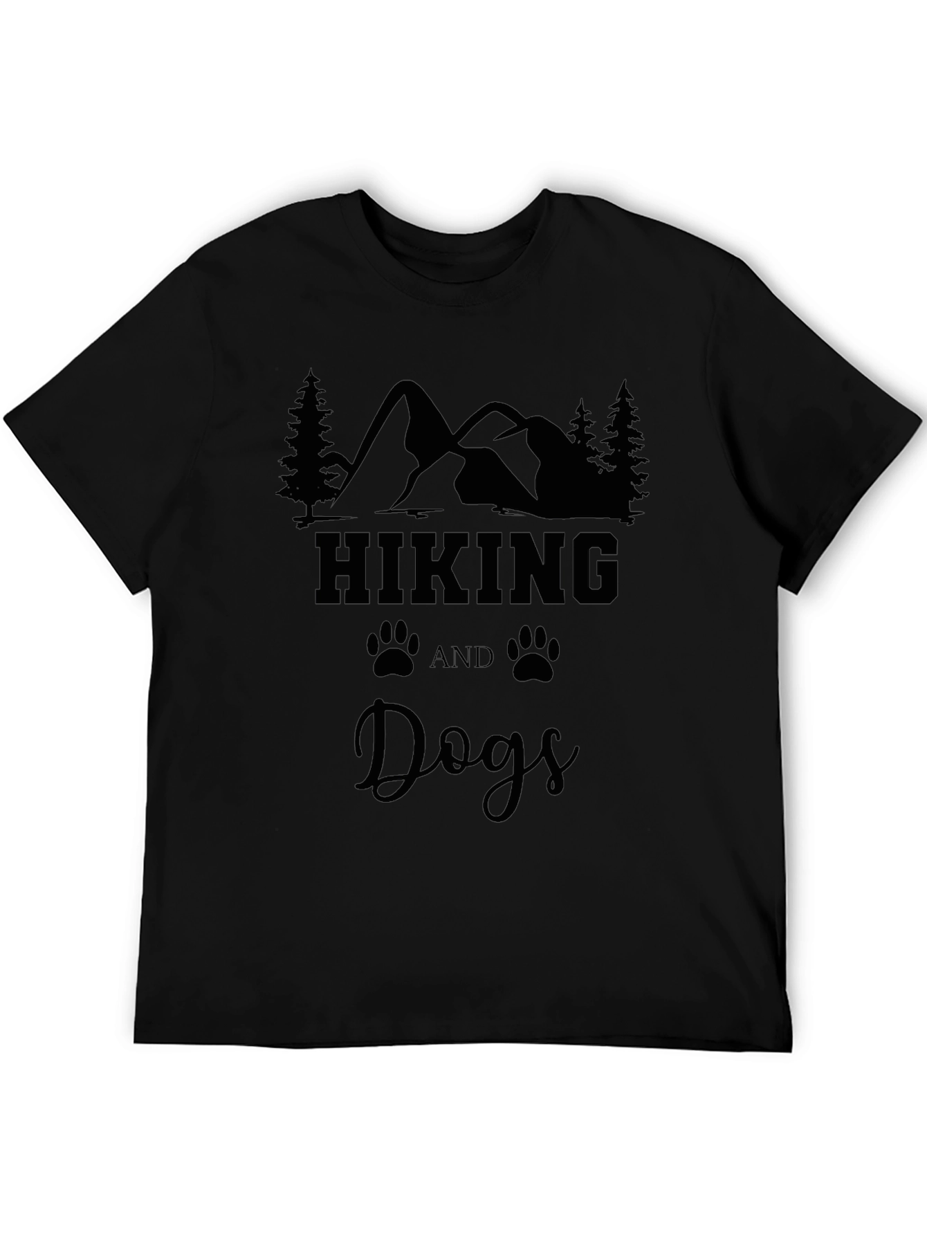 Hiking and Dogs Graphic Tee