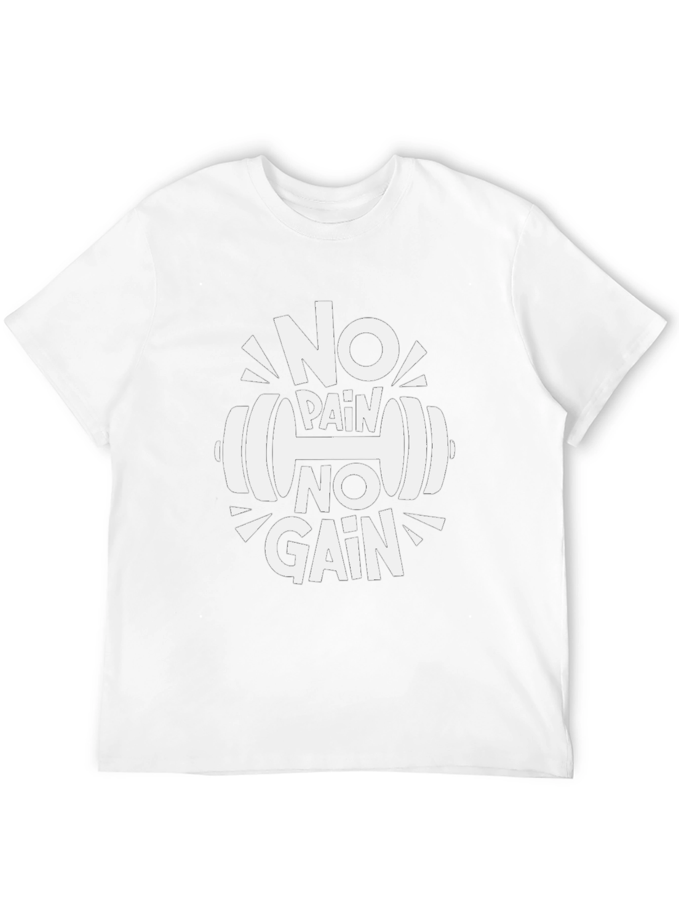 No Pain No Gain Graphic Tee