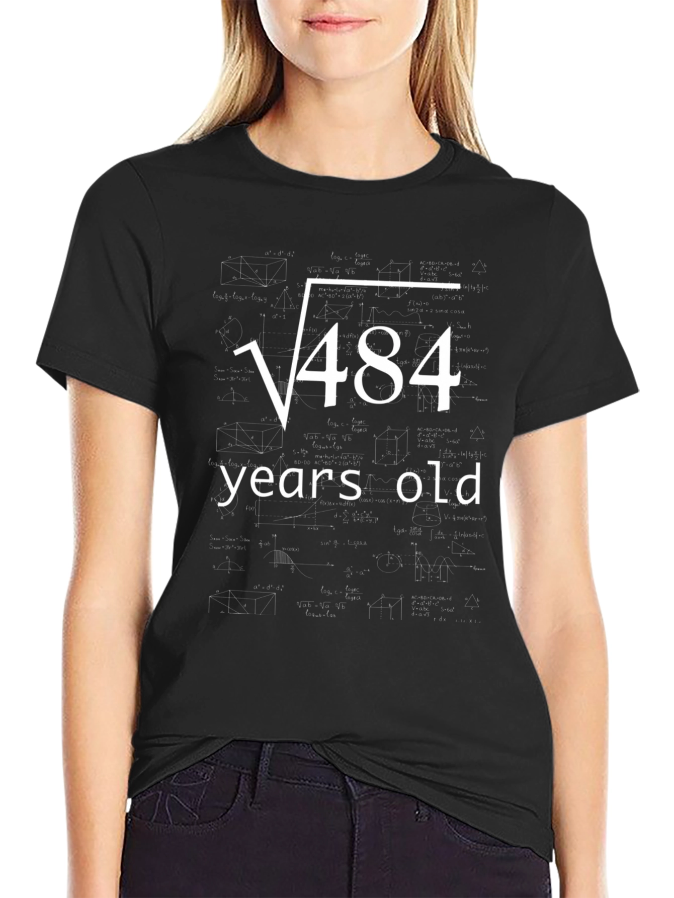 Funny 22nd Birthday T-Shirt Square Root of 484
