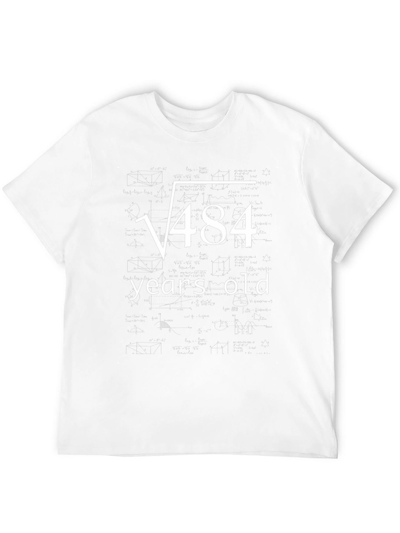 Funny 22nd Birthday T-Shirt Square Root of 484