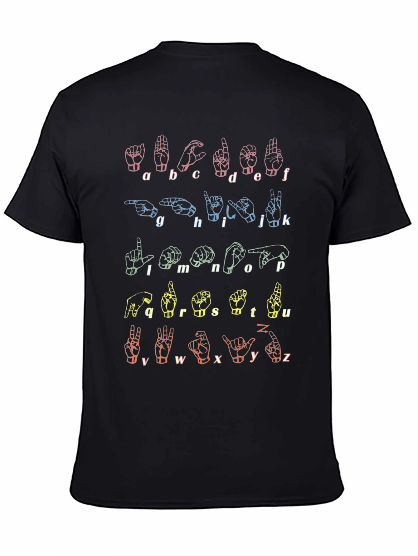 ASL Alphabet T-Shirt | Sign Language Tee