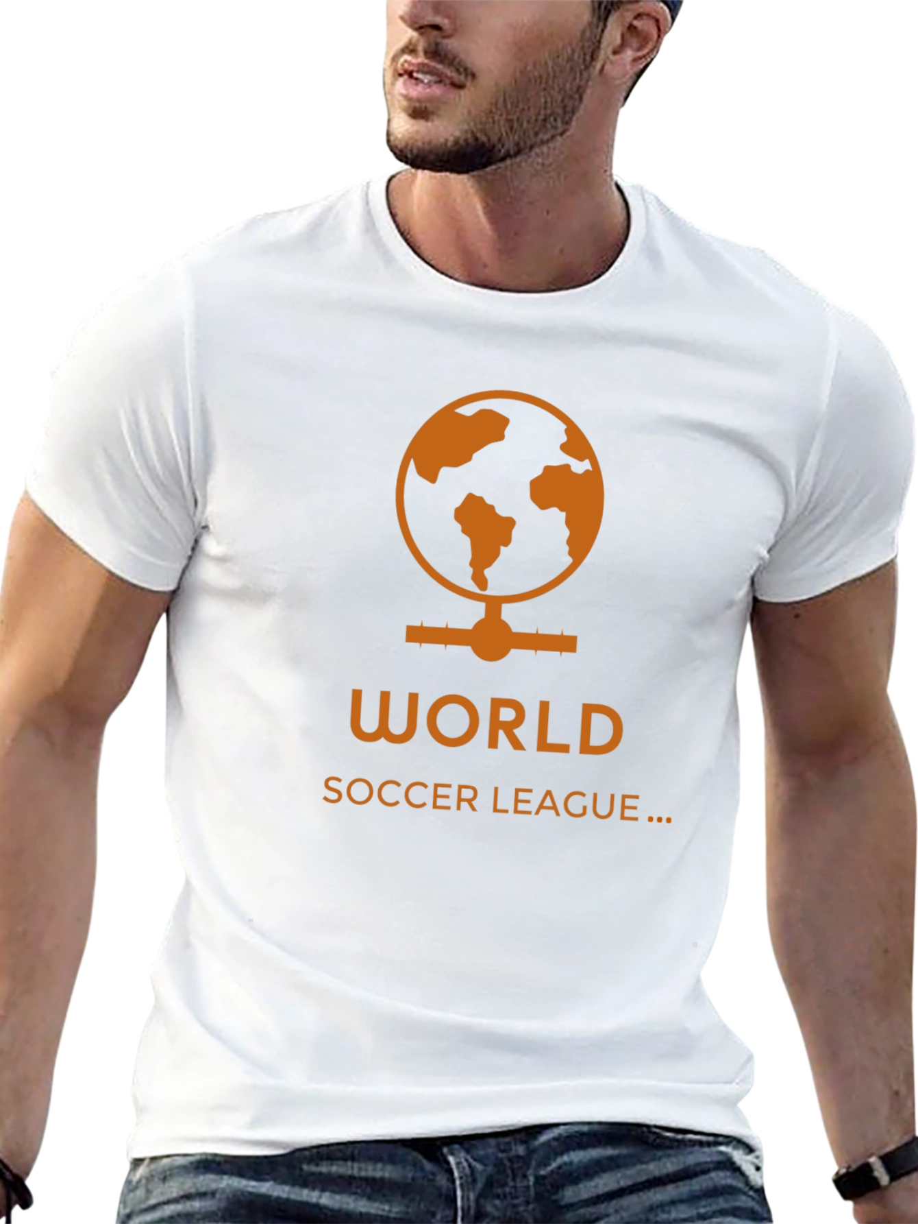 World Soccer League T-Shirt - Black