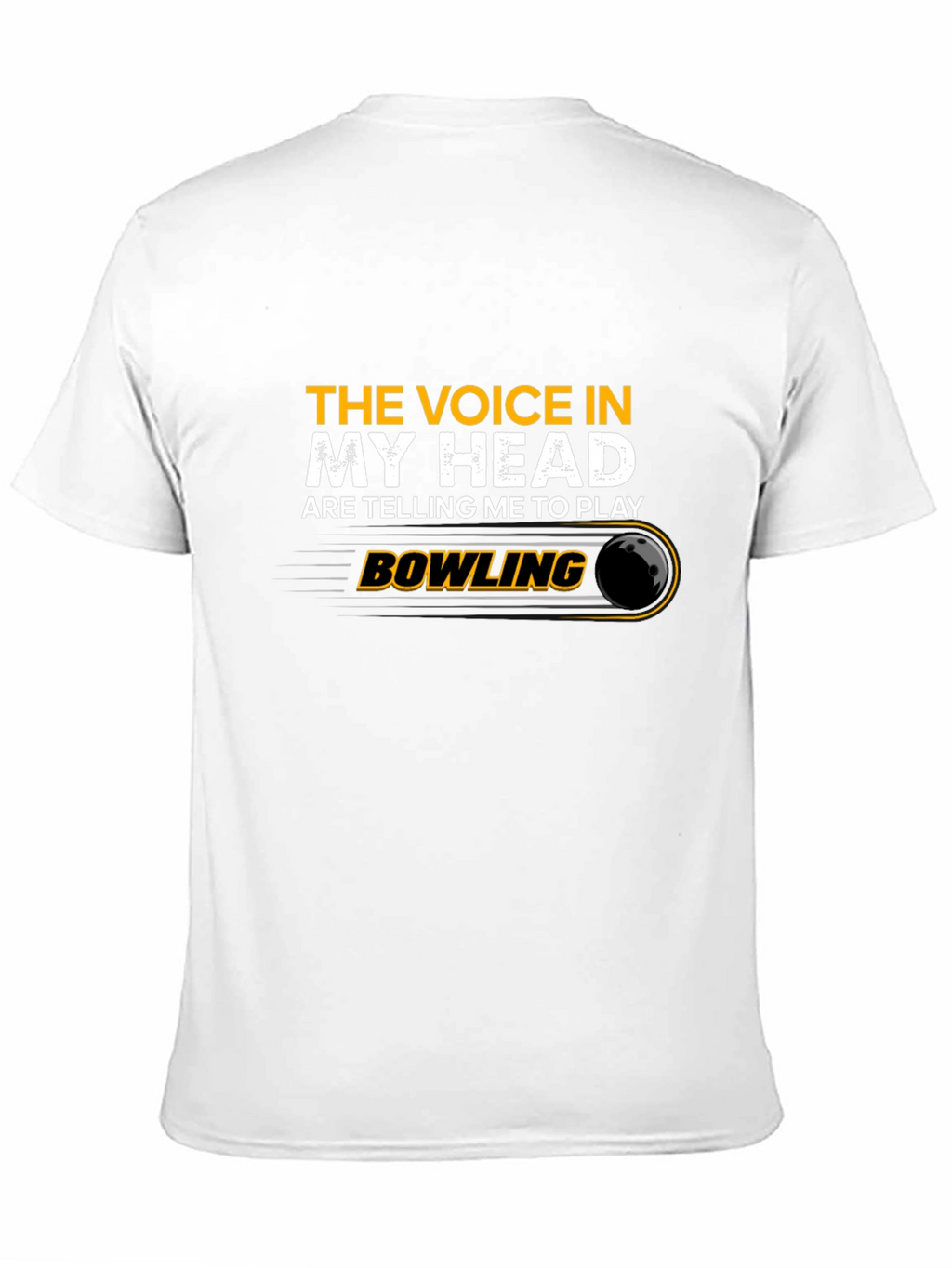 Bowling T-Shirt: Voice in My Head