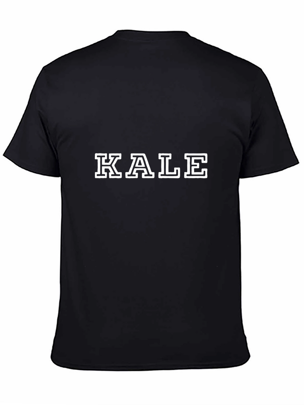 KALE Graphic T-Shirt - Black Cotton Tee