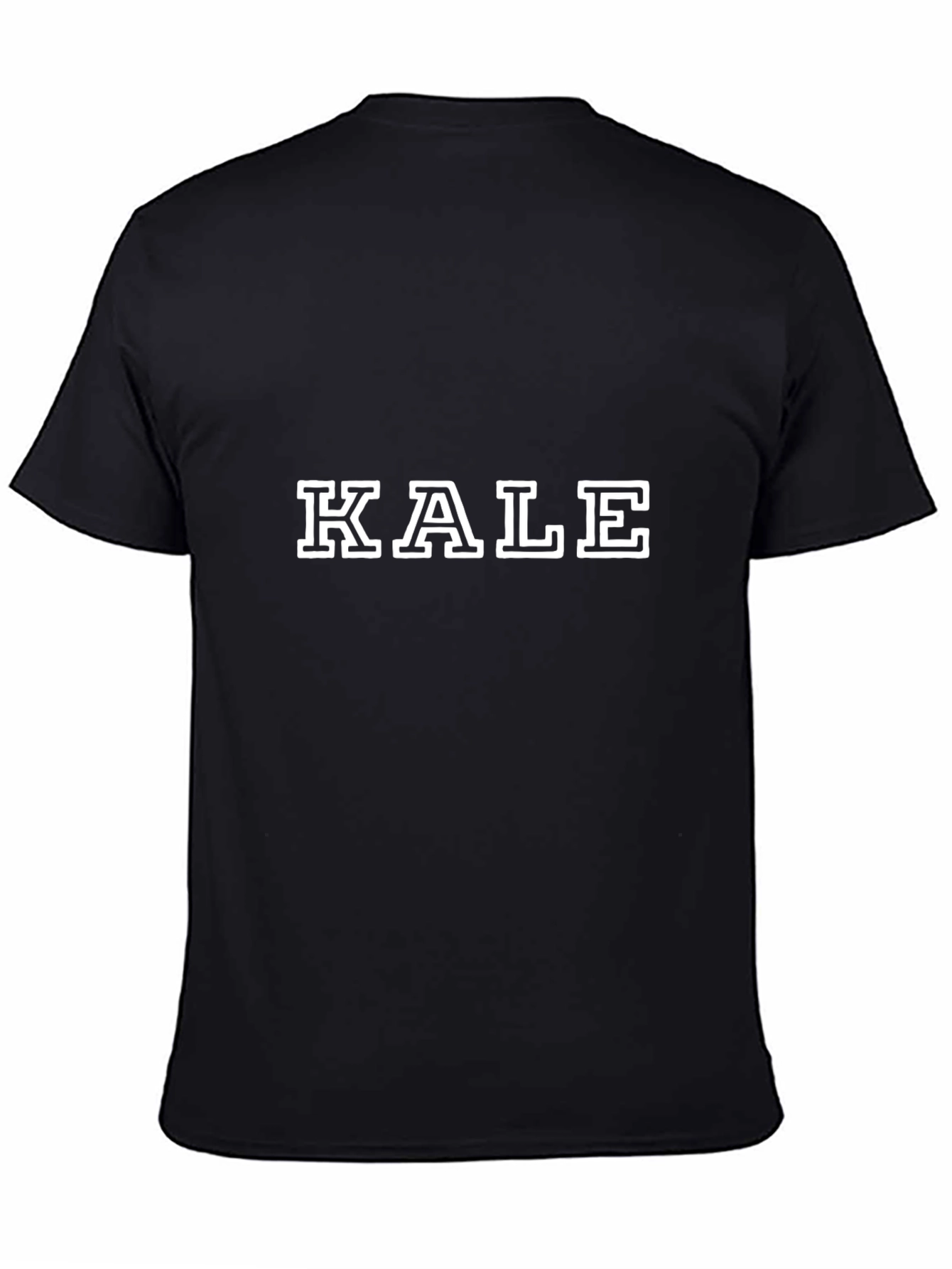 KALE Graphic T-Shirt - Black Cotton Tee