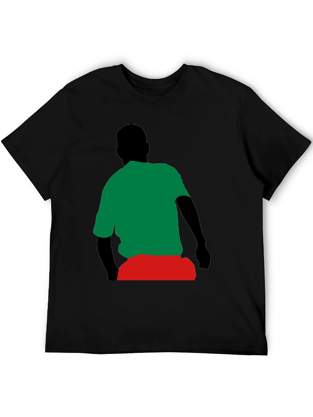 Retro Silhouette Graphic Tee - Casual Comfort