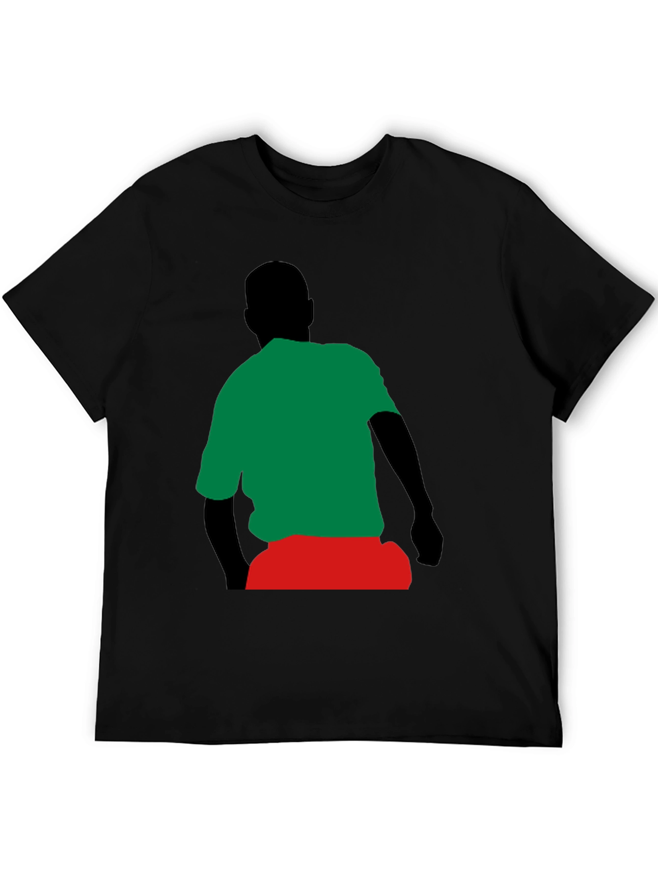 Retro Silhouette Graphic Tee - Casual Comfort