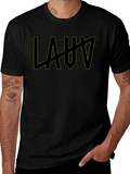 LAUV Graphic T-Shirt - Stylish Trendy Top