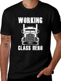 Working Class Hero Trucker T-Shirt