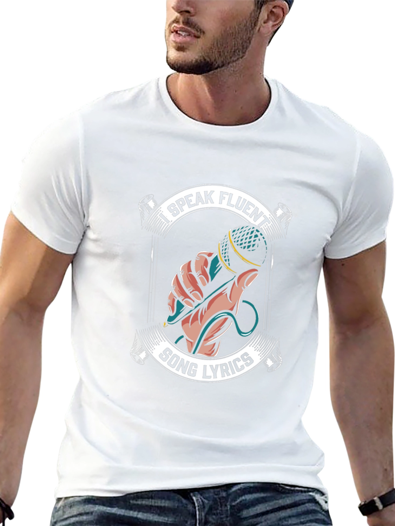 I Speak Fluent Song Lyrics Graphic Tee