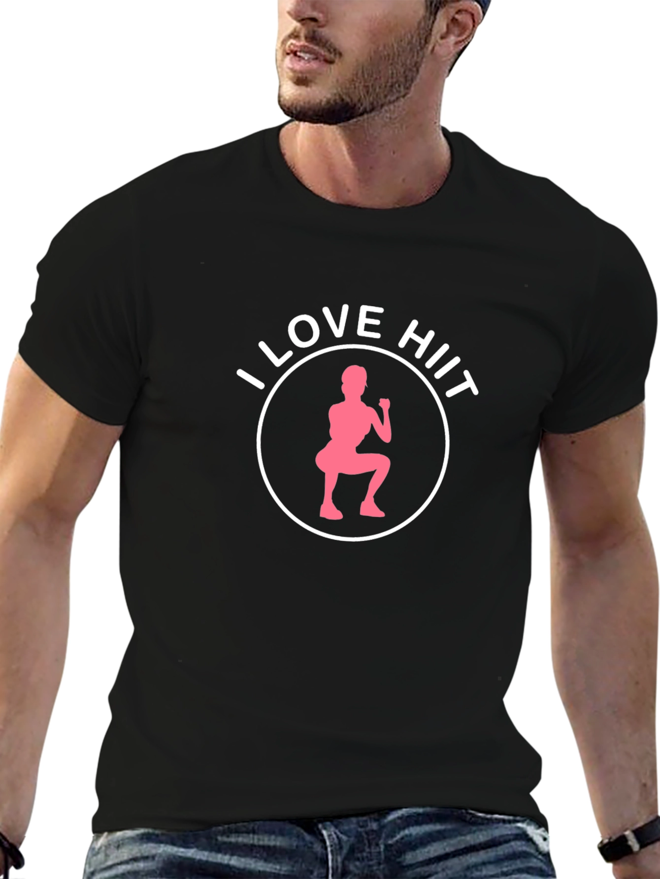 I Love HIIT T-Shirt - Workout Design
