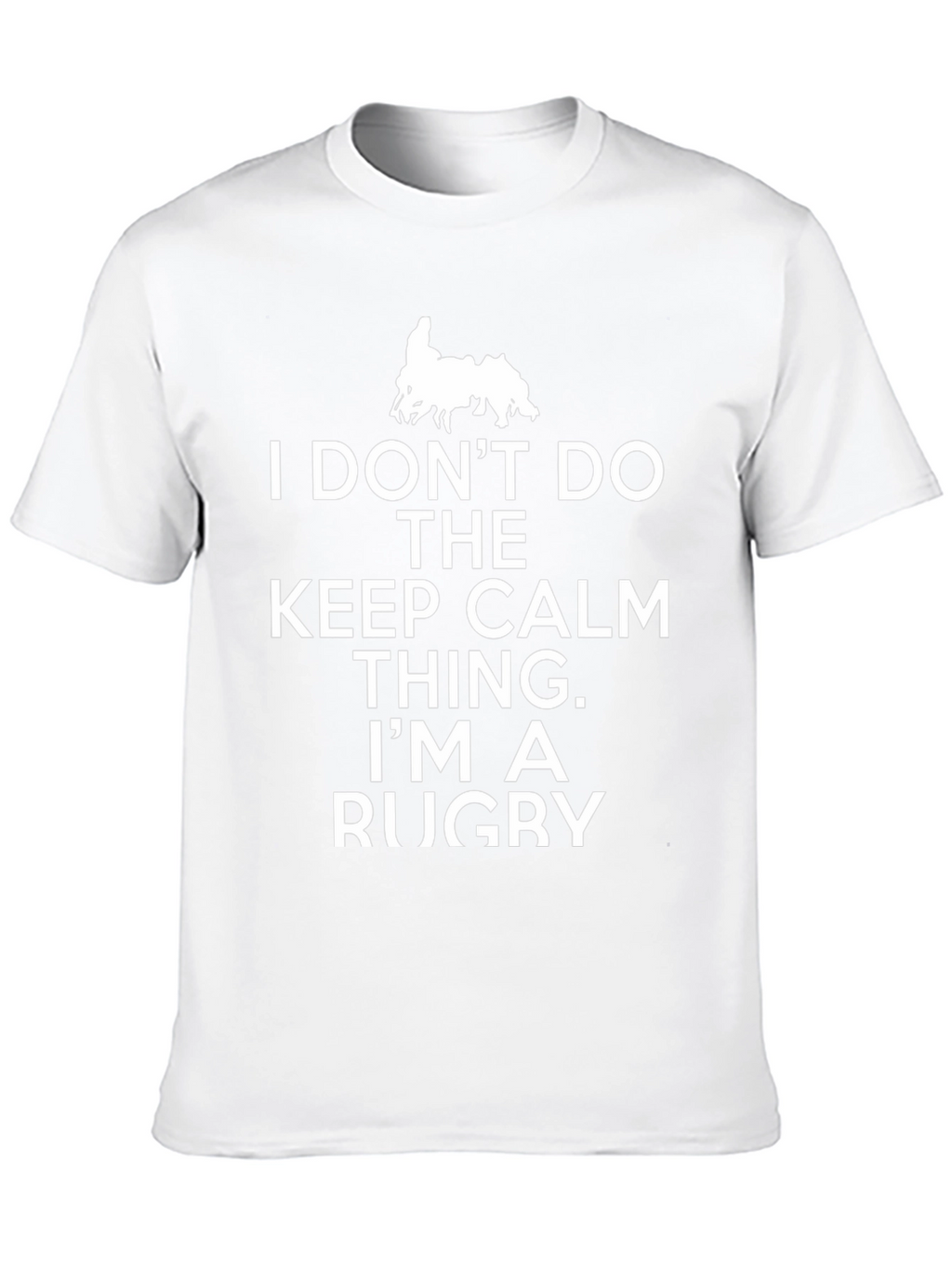 Rugby Fan T-Shirt - I Dont Do Keep Calm
