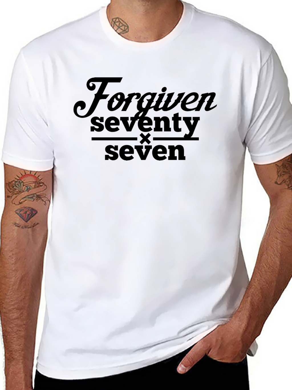 Forgiven Seventy Times Seven - Graphic T-Shirt