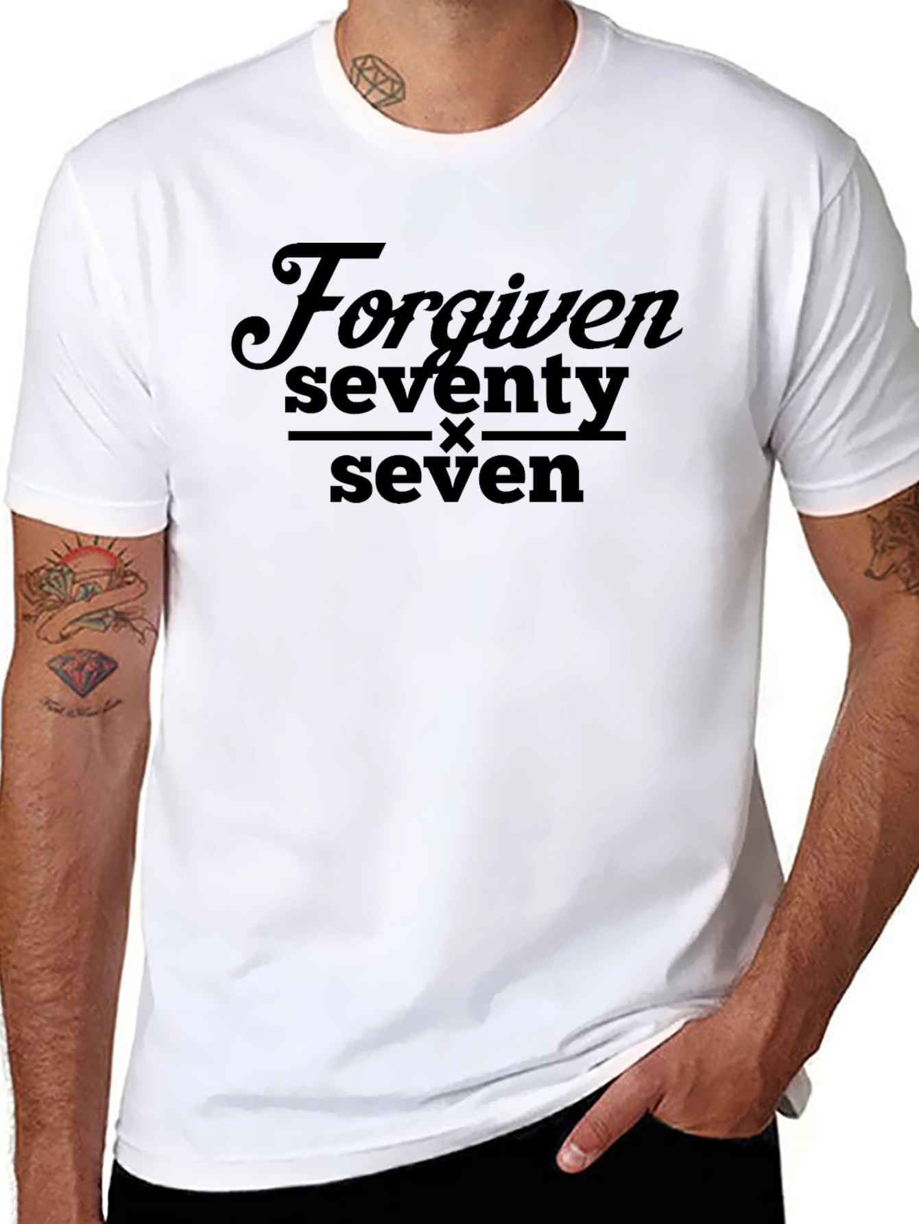 Forgiven Seventy Times Seven - Graphic T-Shirt