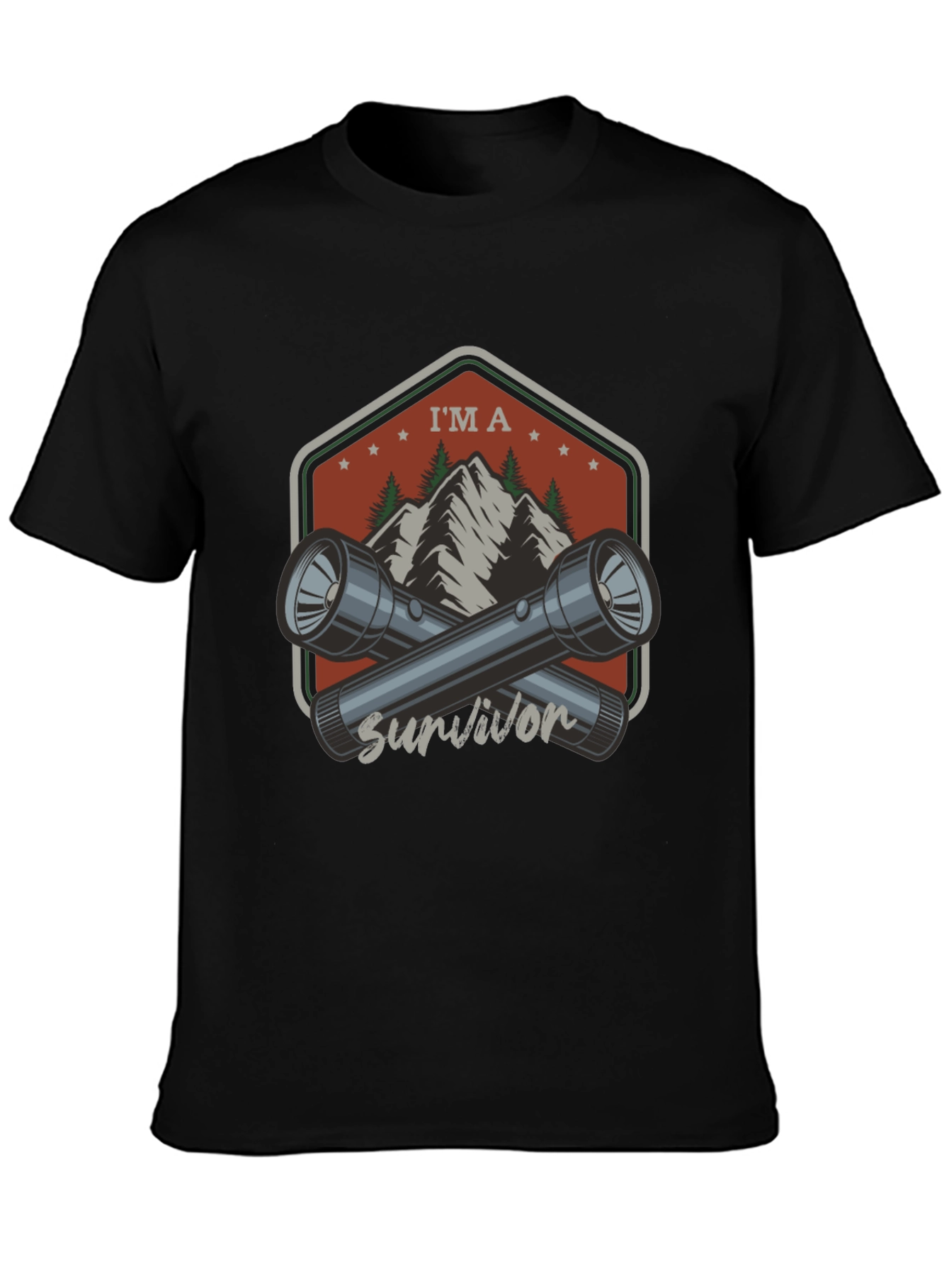 Im A Survivor Graphic T-Shirt - Adventure Ready