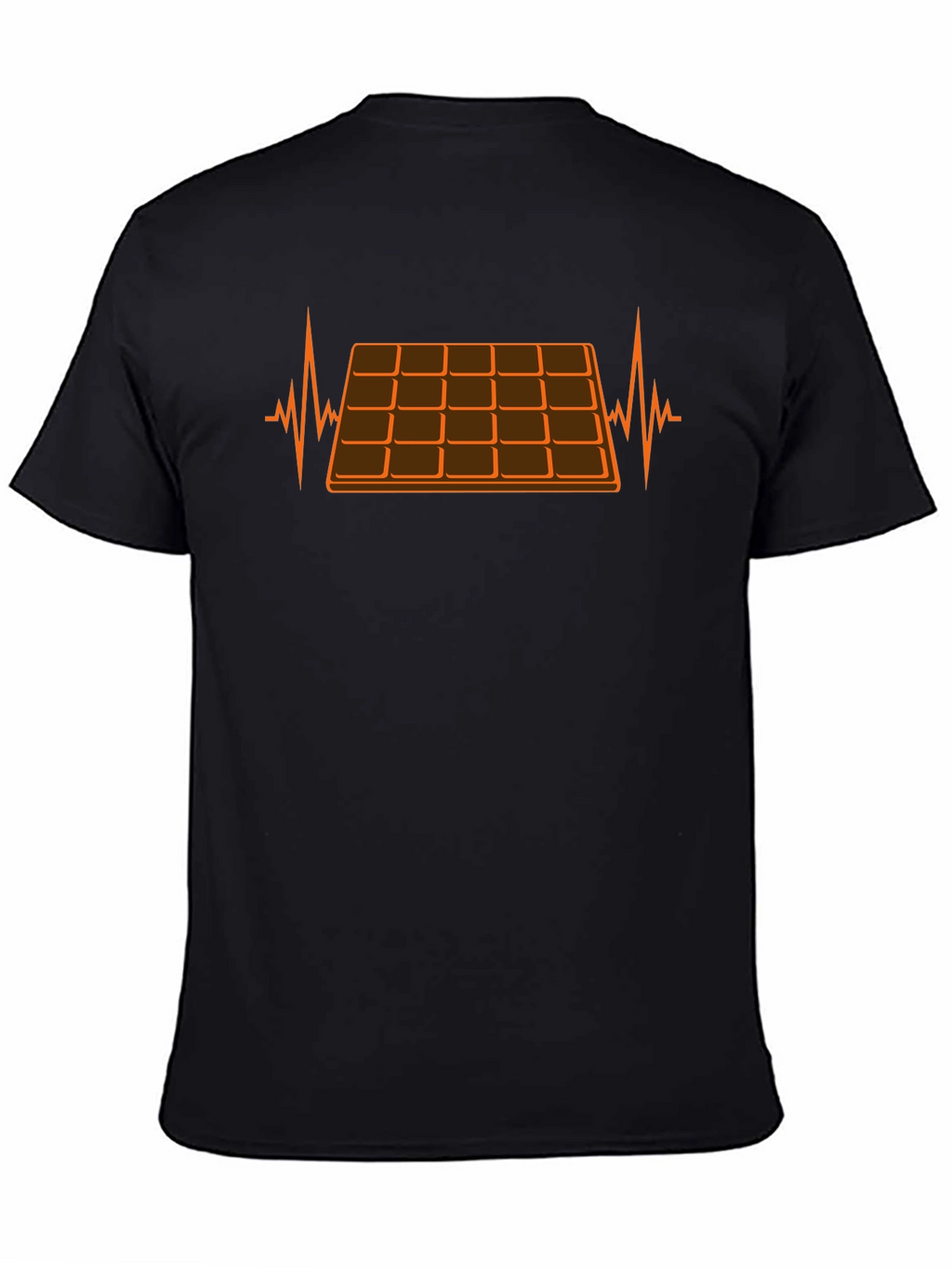 Chocolate Lover T-Shirt: Heartbeat Design