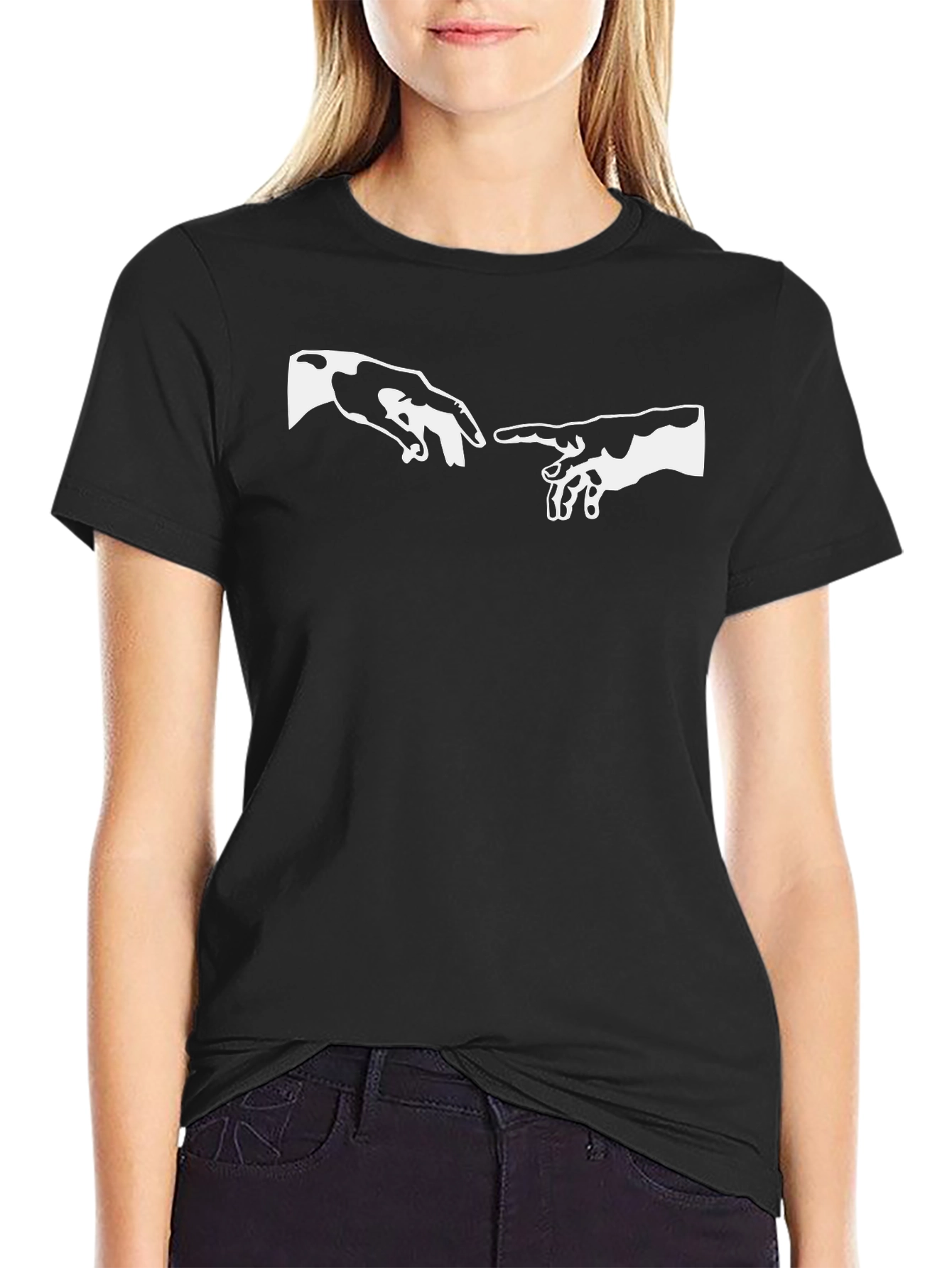 Creation of Adam T-Shirt - Michelangelo Inspired Tee