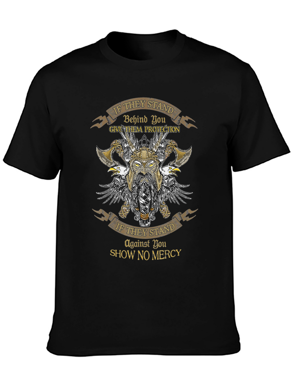 Viking Protection T-Shirt - Show No Mercy