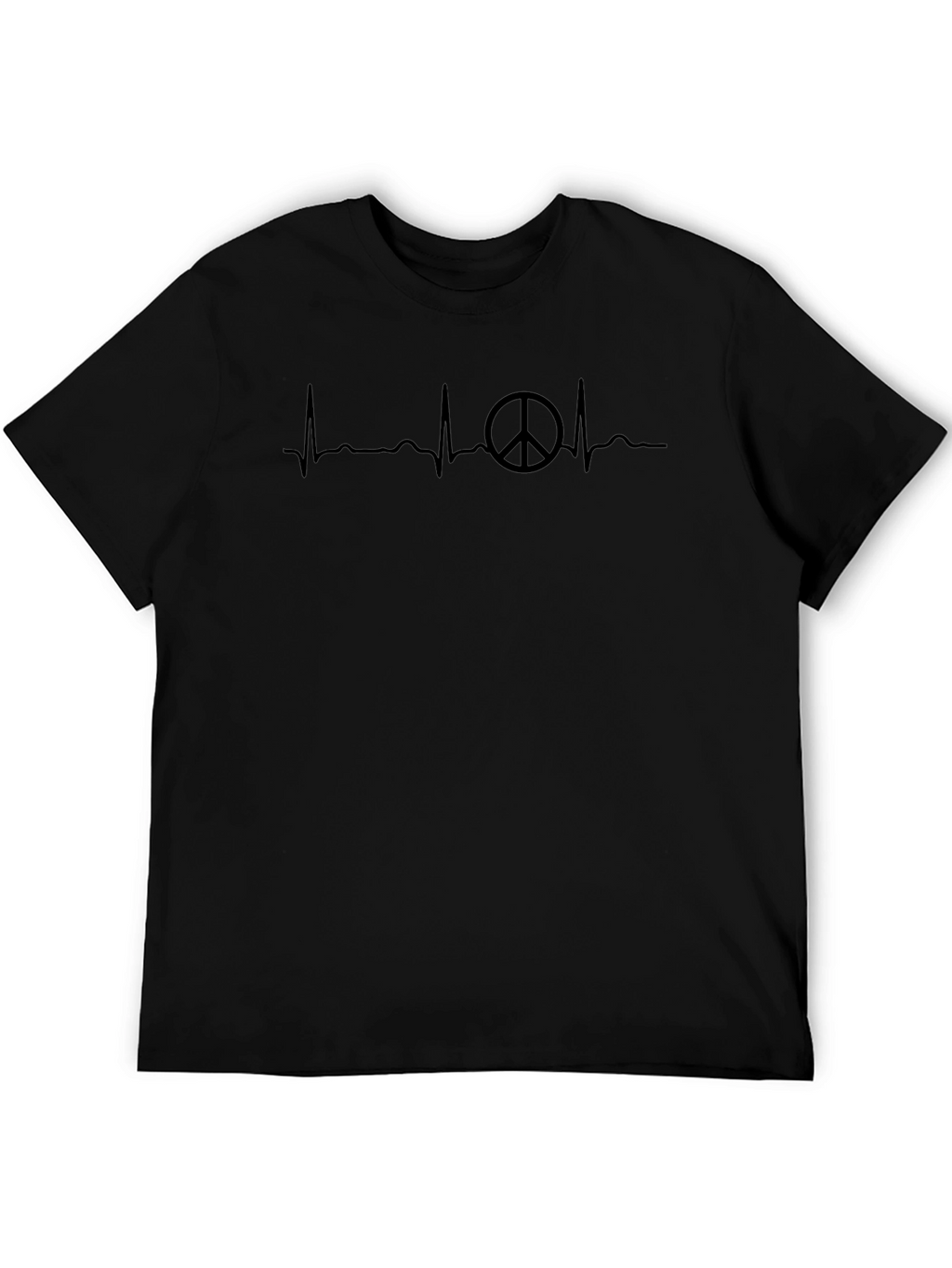 Peace Sign Heartbeat T-Shirt