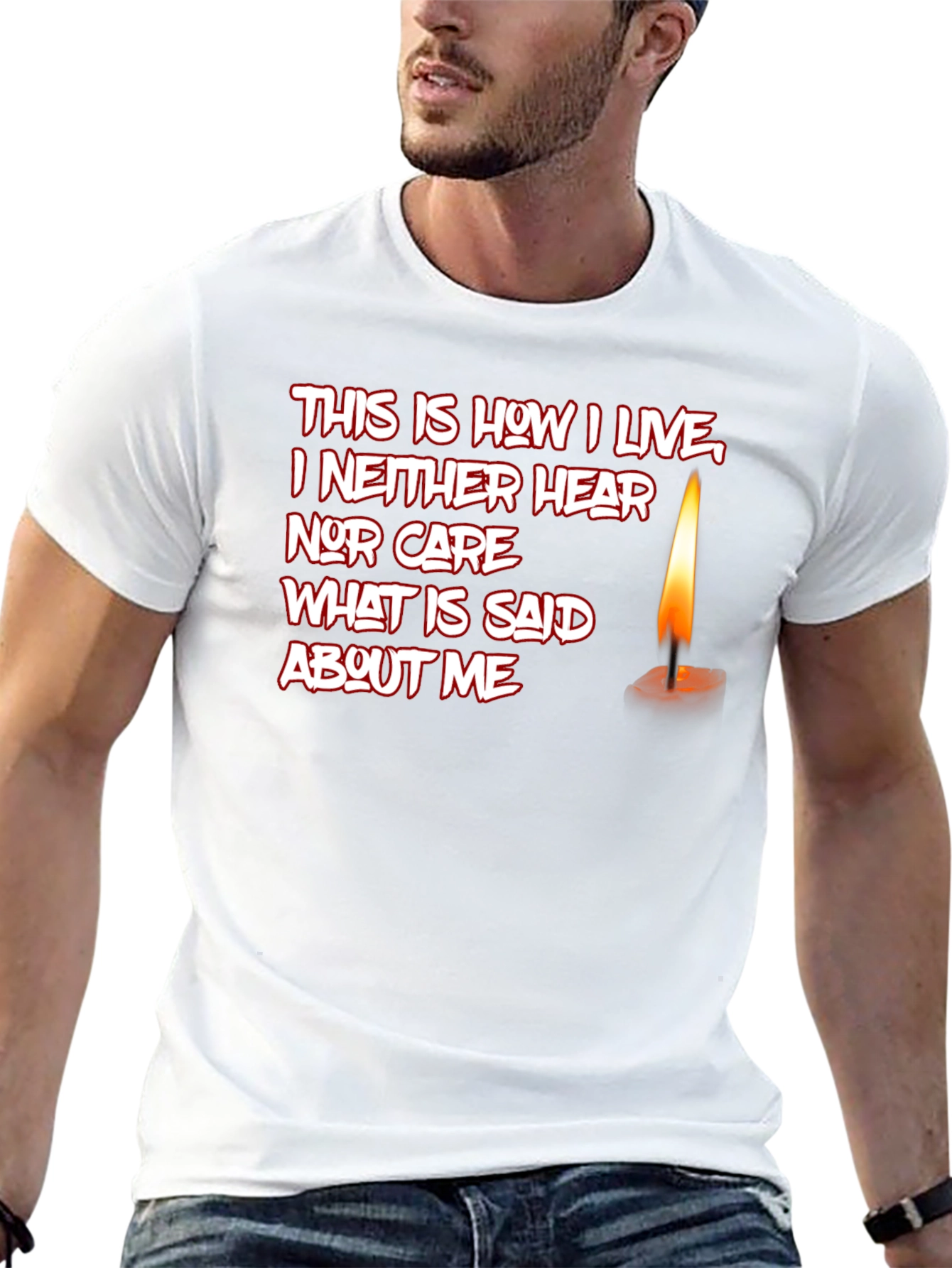 This Is How I Live Graphic T-Shirt