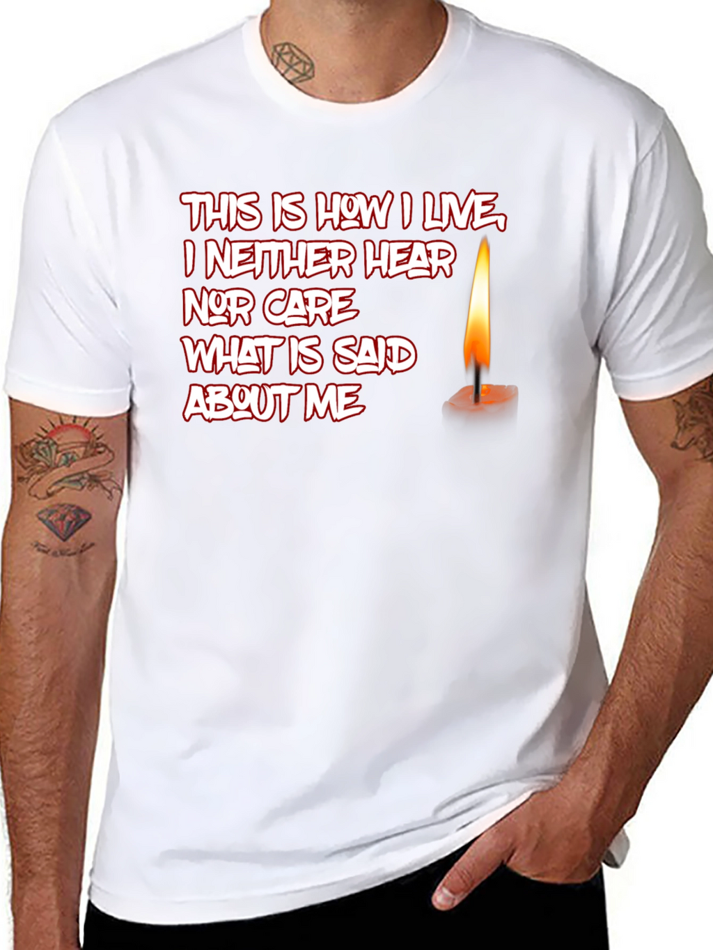 This Is How I Live Graphic T-Shirt