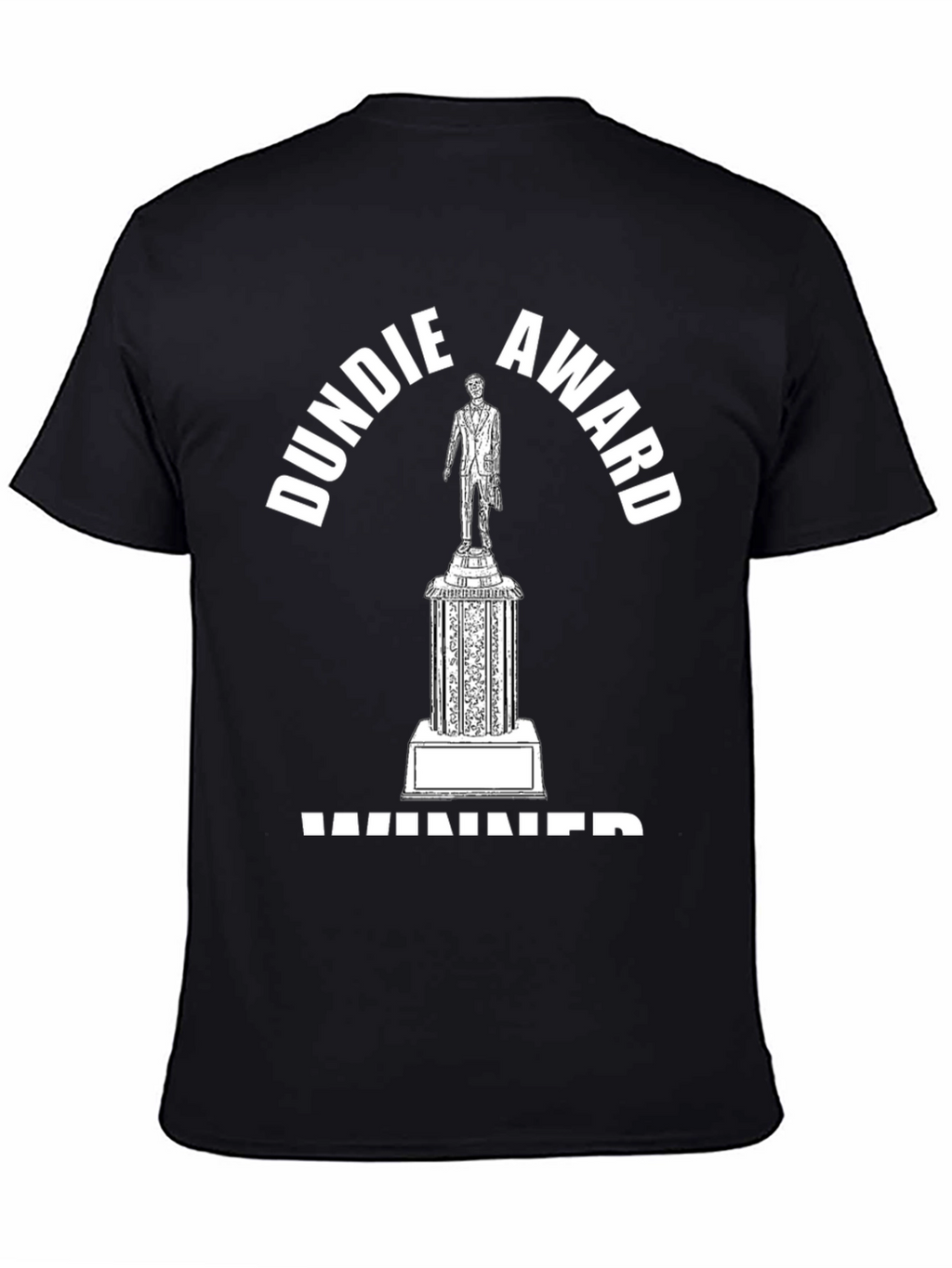 The Office Dundie Award Winner Black T-Shirt