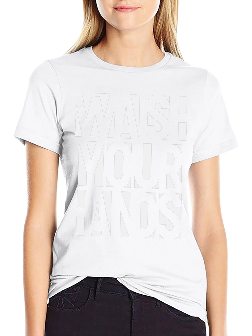 Wash Your Hands Graphic Tee - Stylish & Essential