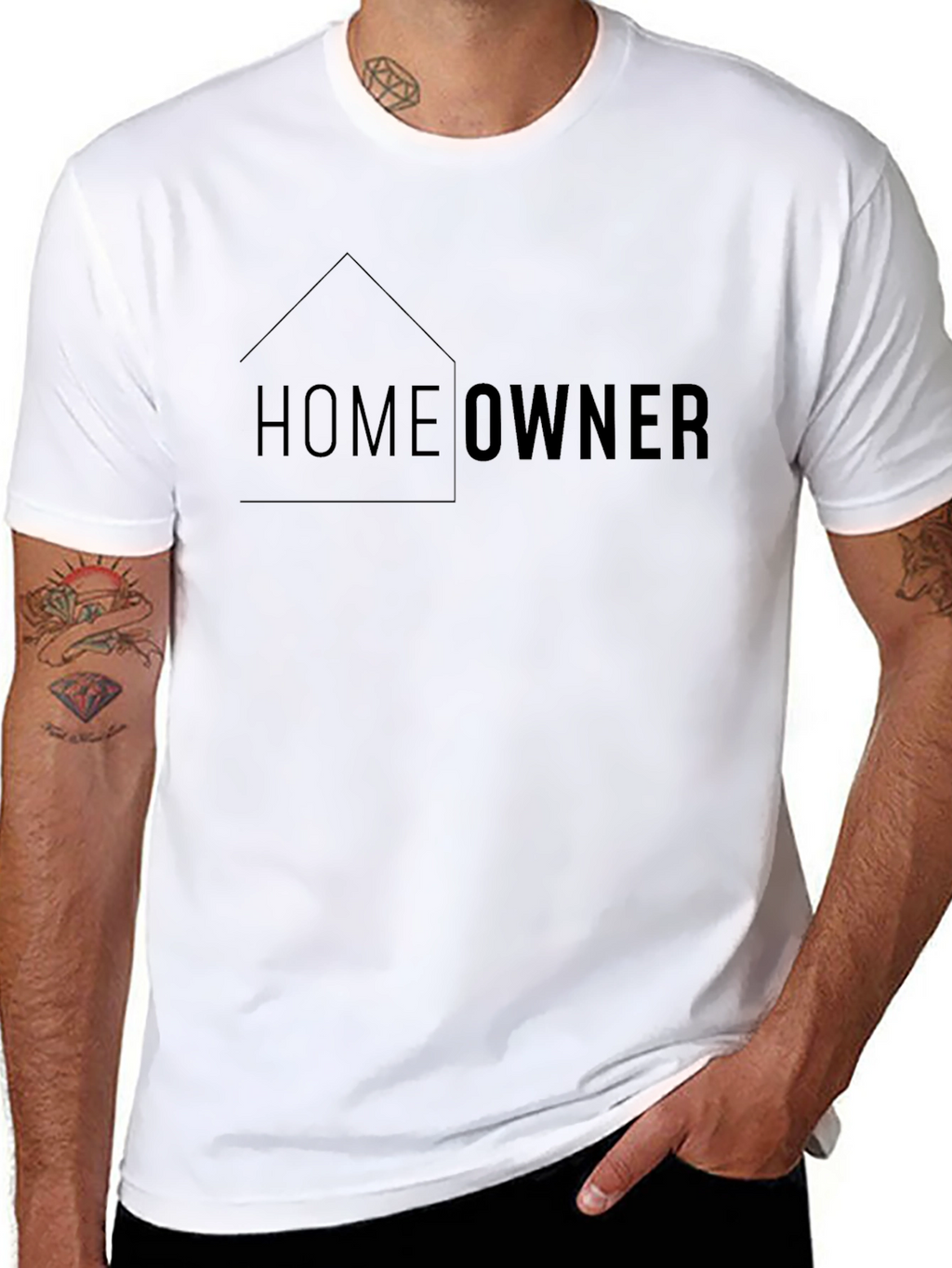 Homeowner Graphic Tee - Black