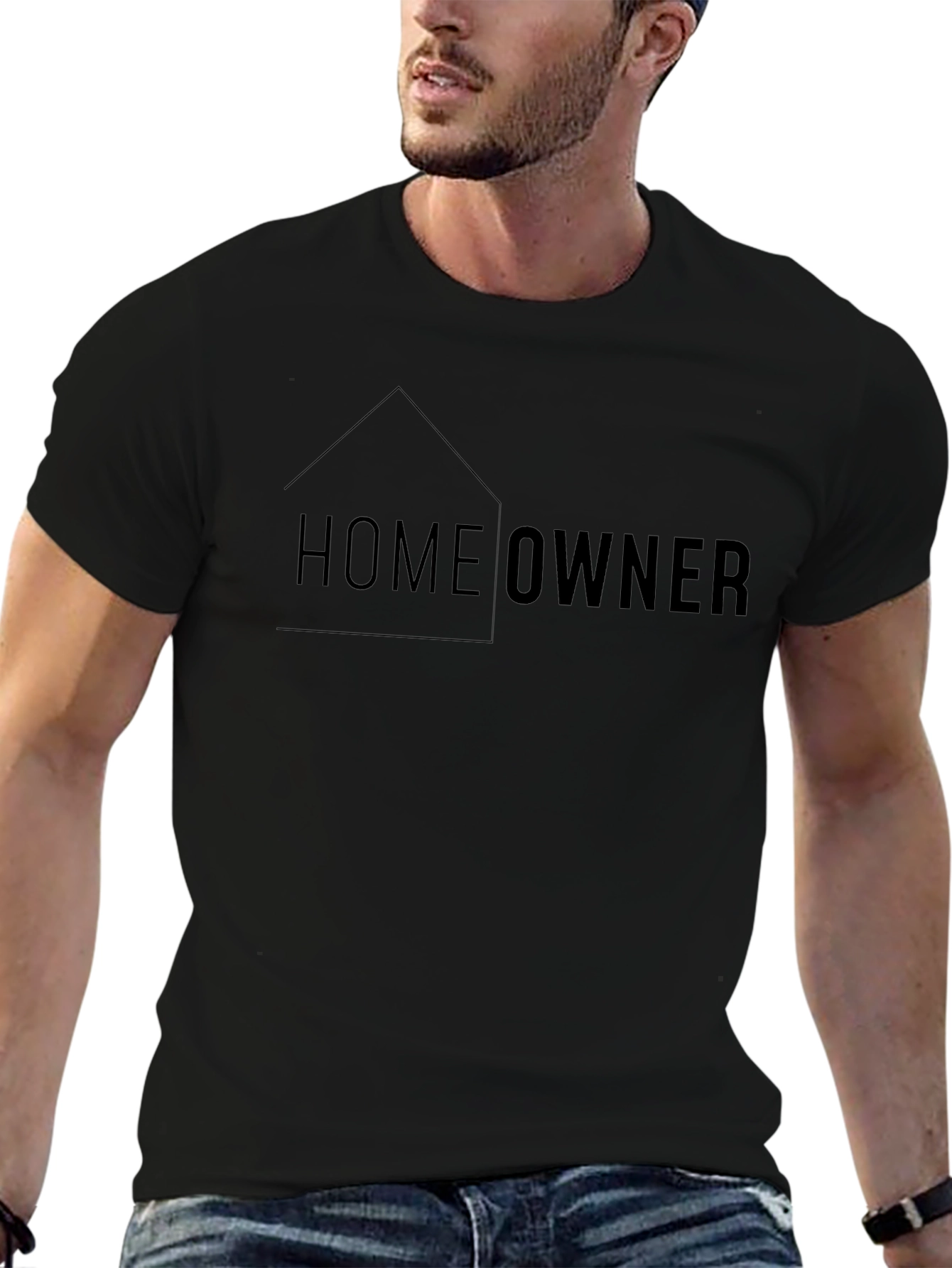 Homeowner Graphic Tee - Black
