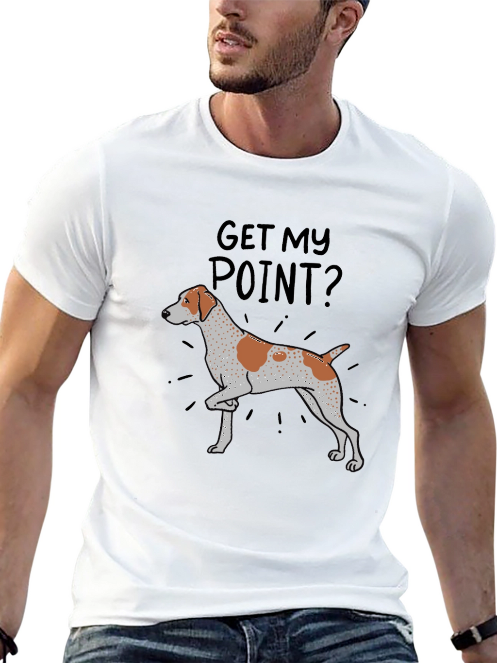 Get My Point? Dog T-Shirt