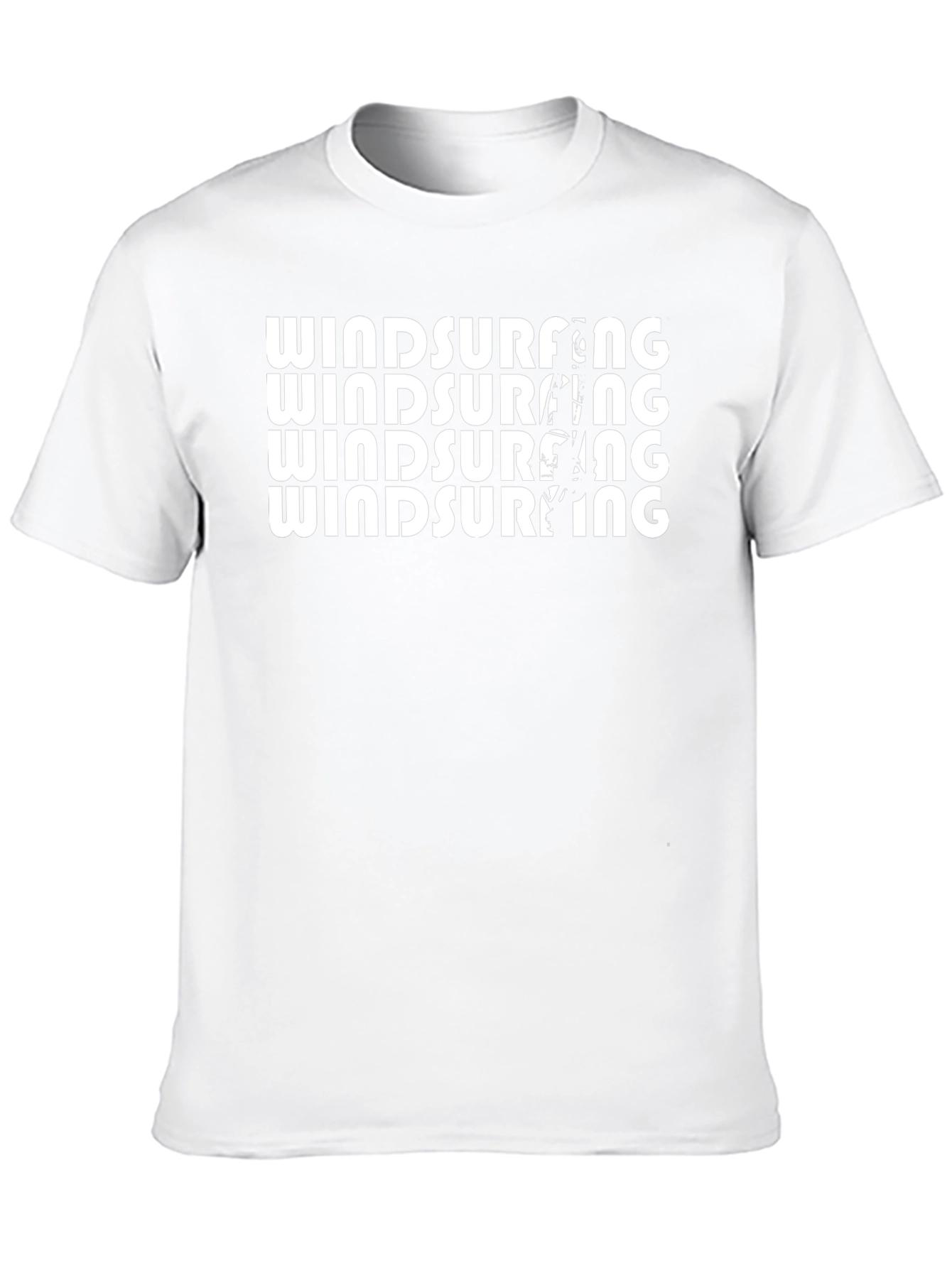 Windsurfing Graphic Tee - Black