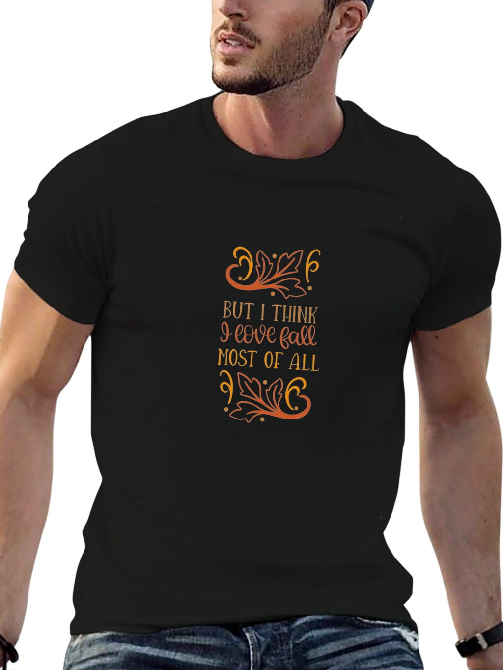 Fall Lover Graphic Tee - Stylish Autumn Design