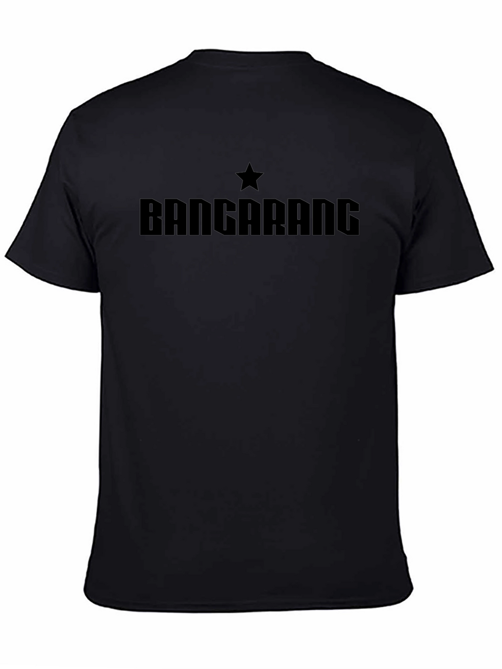 Bangarang Star Graphic T-Shirt - Black