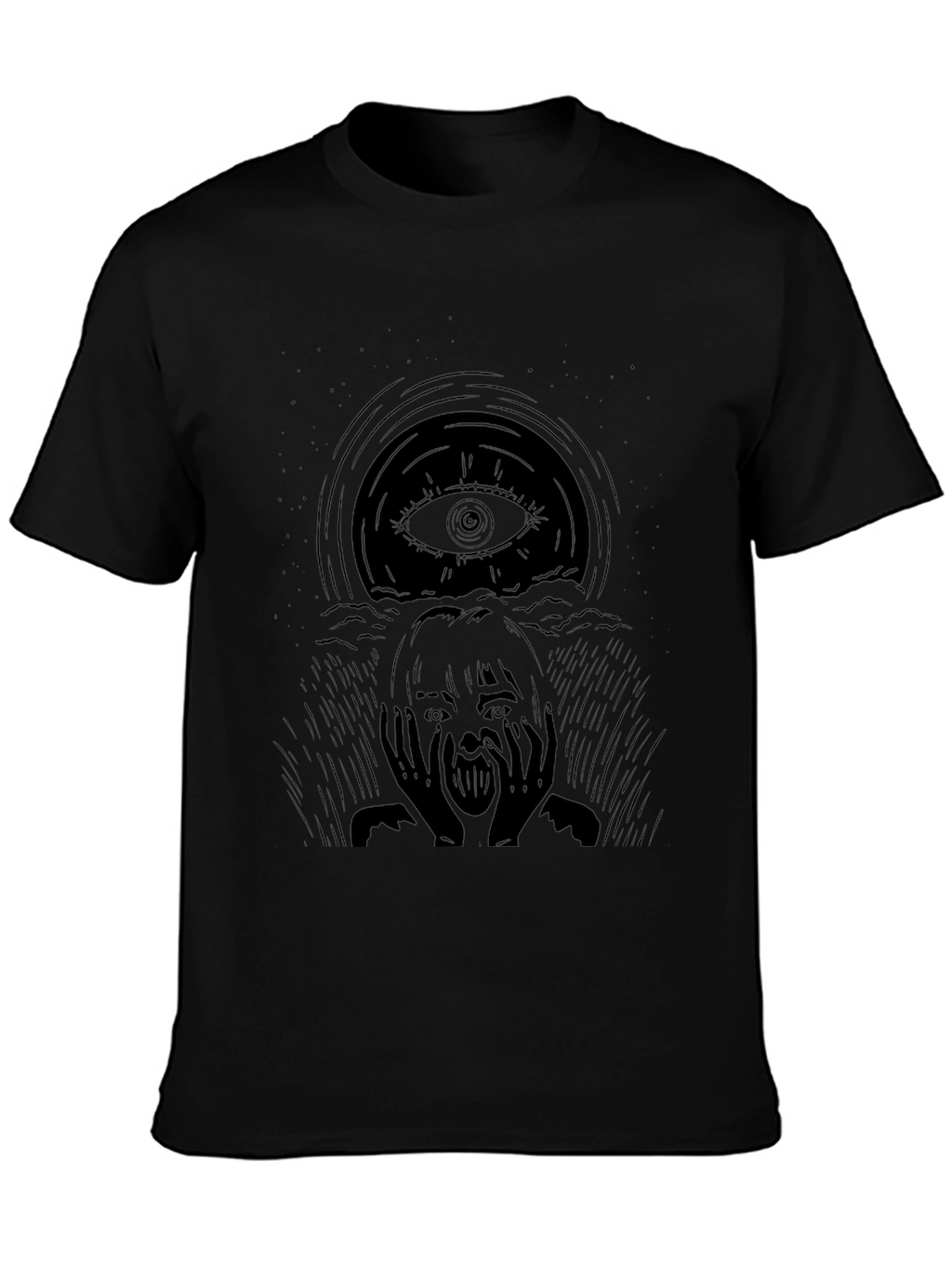 Eye Scream Graphic Tee - Black