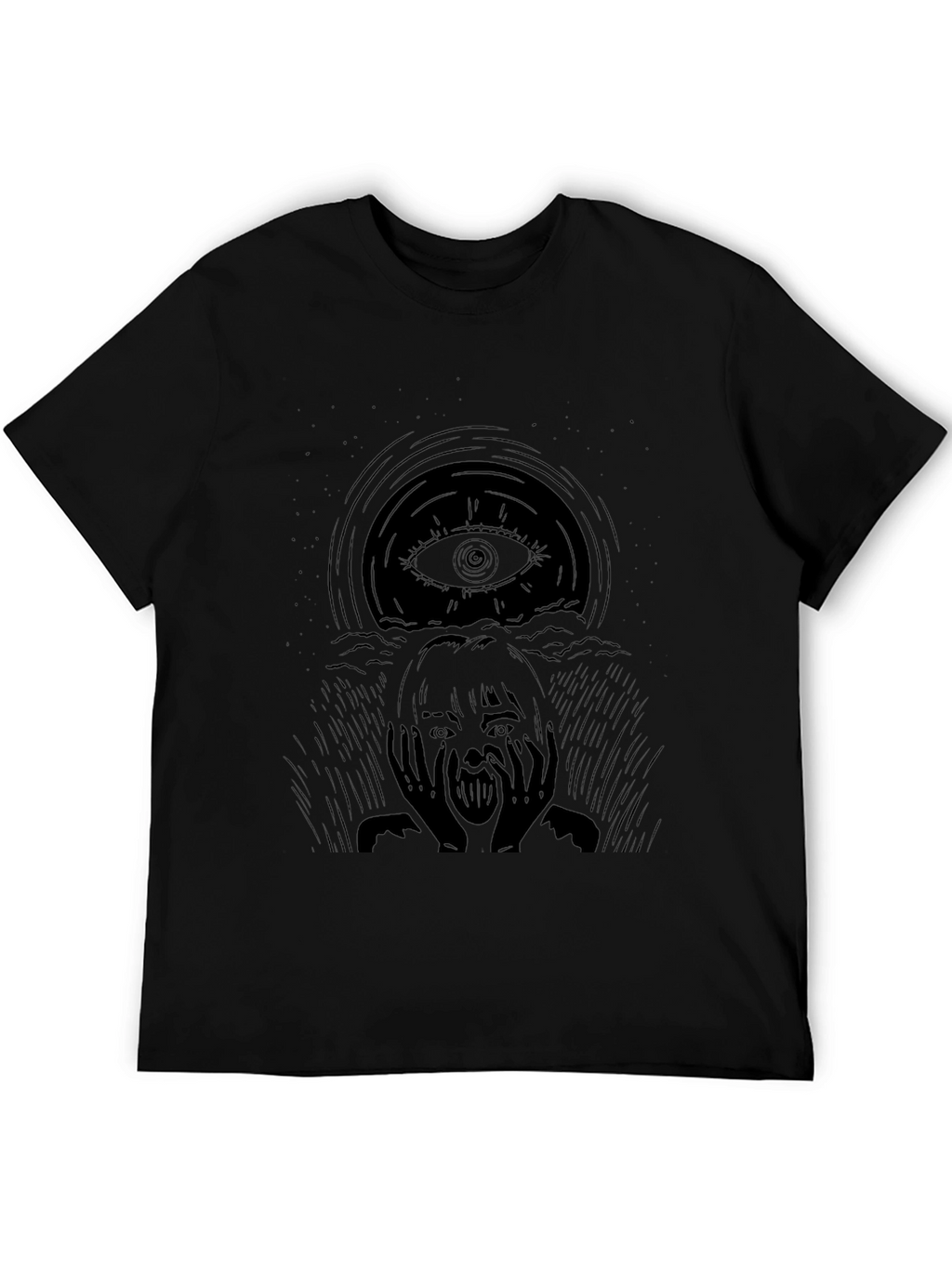 Eye Scream Graphic Tee - Black