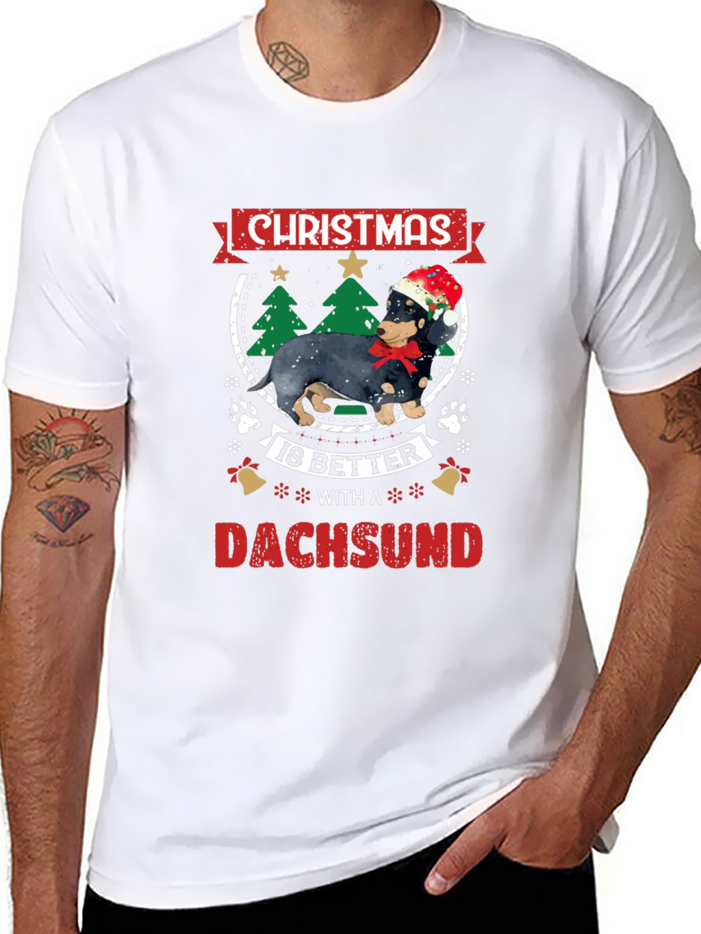 Christmas Dachshund T-Shirt