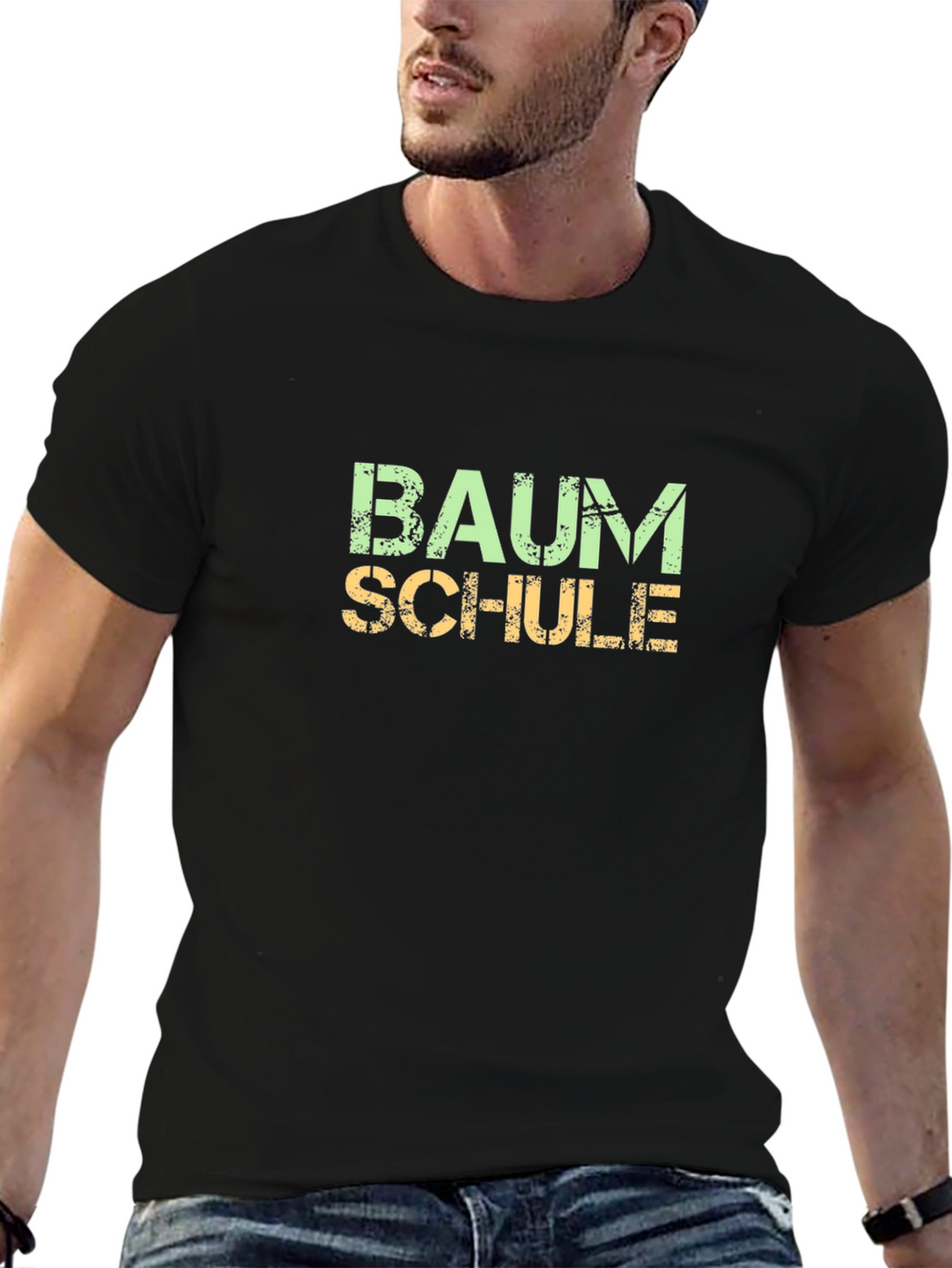 Baumschule Black T-Shirt