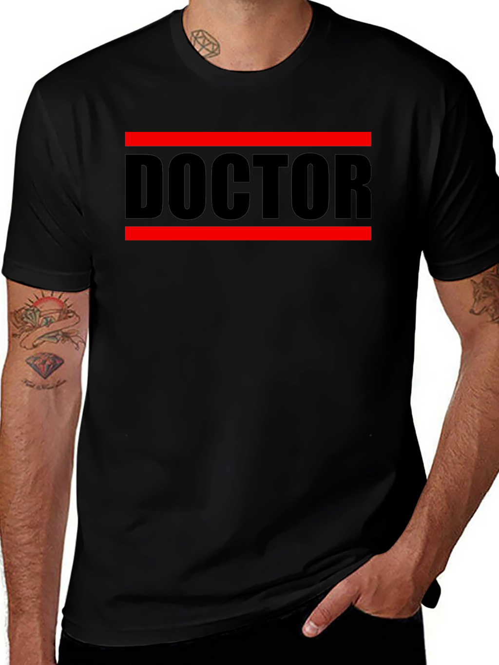 Doctor Graphic Tee - Bold Statement T-Shirt