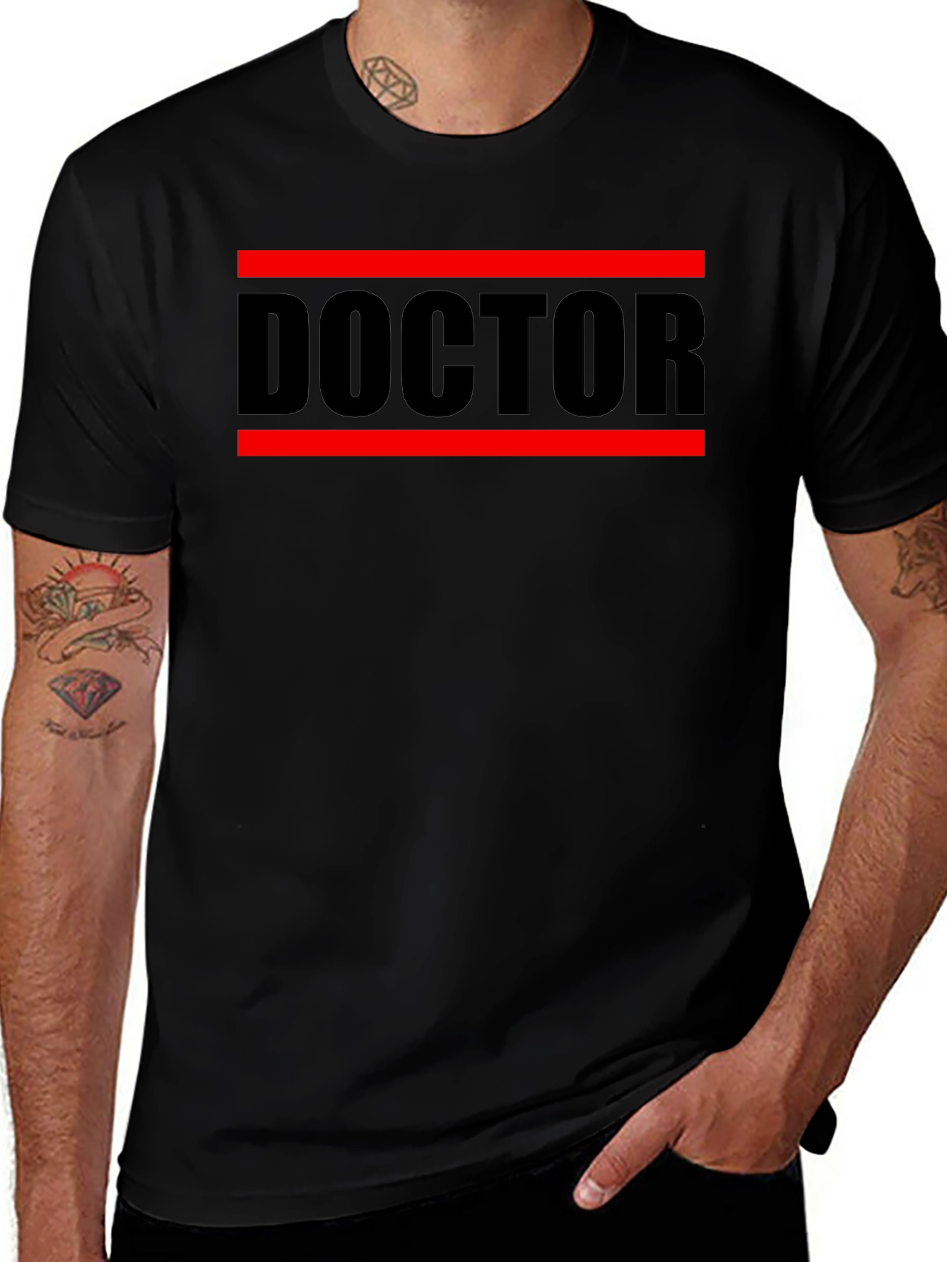 Doctor Graphic Tee - Bold Statement T-Shirt