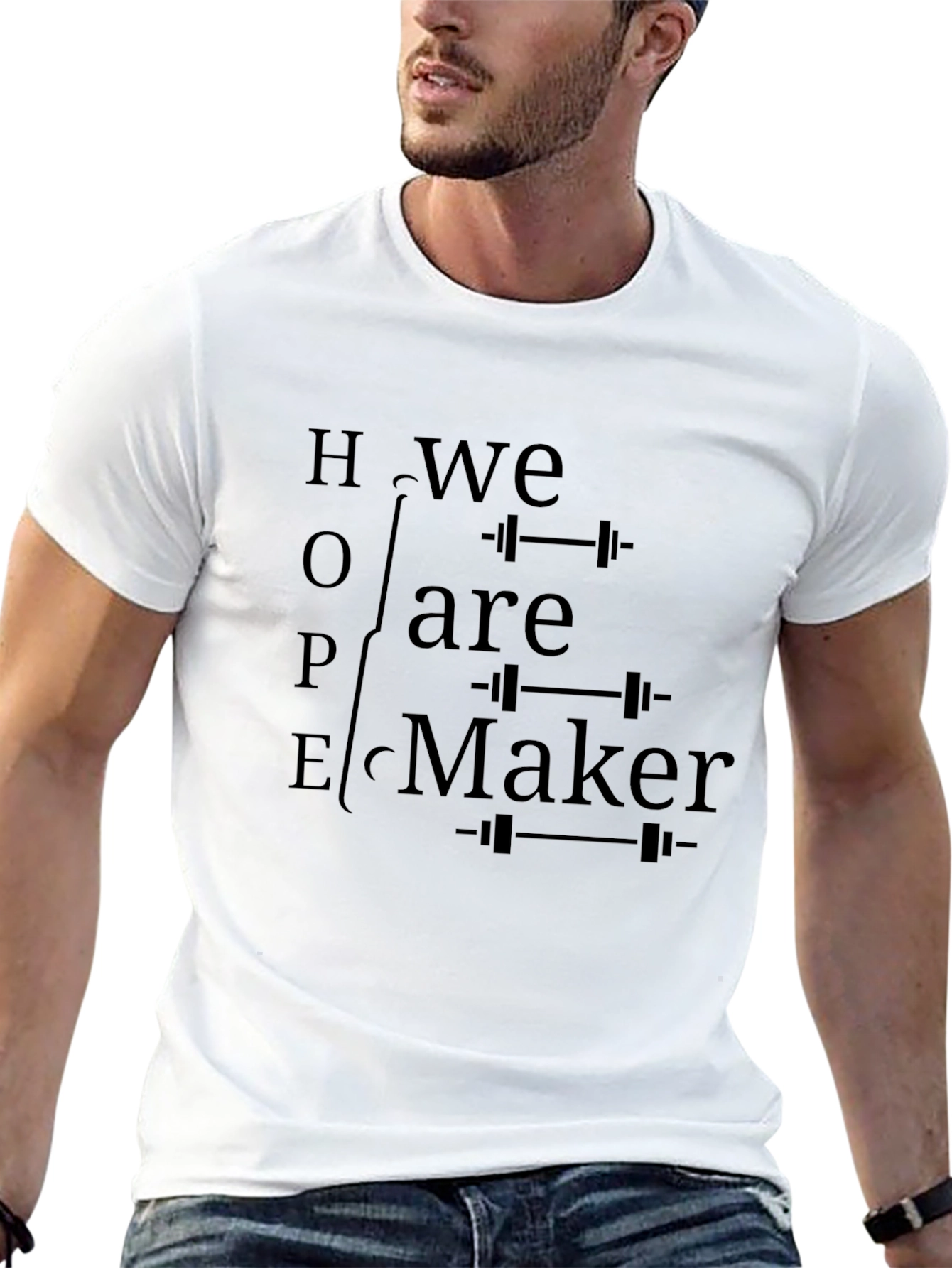 HOPE Maker Graphic T-Shirt - Black