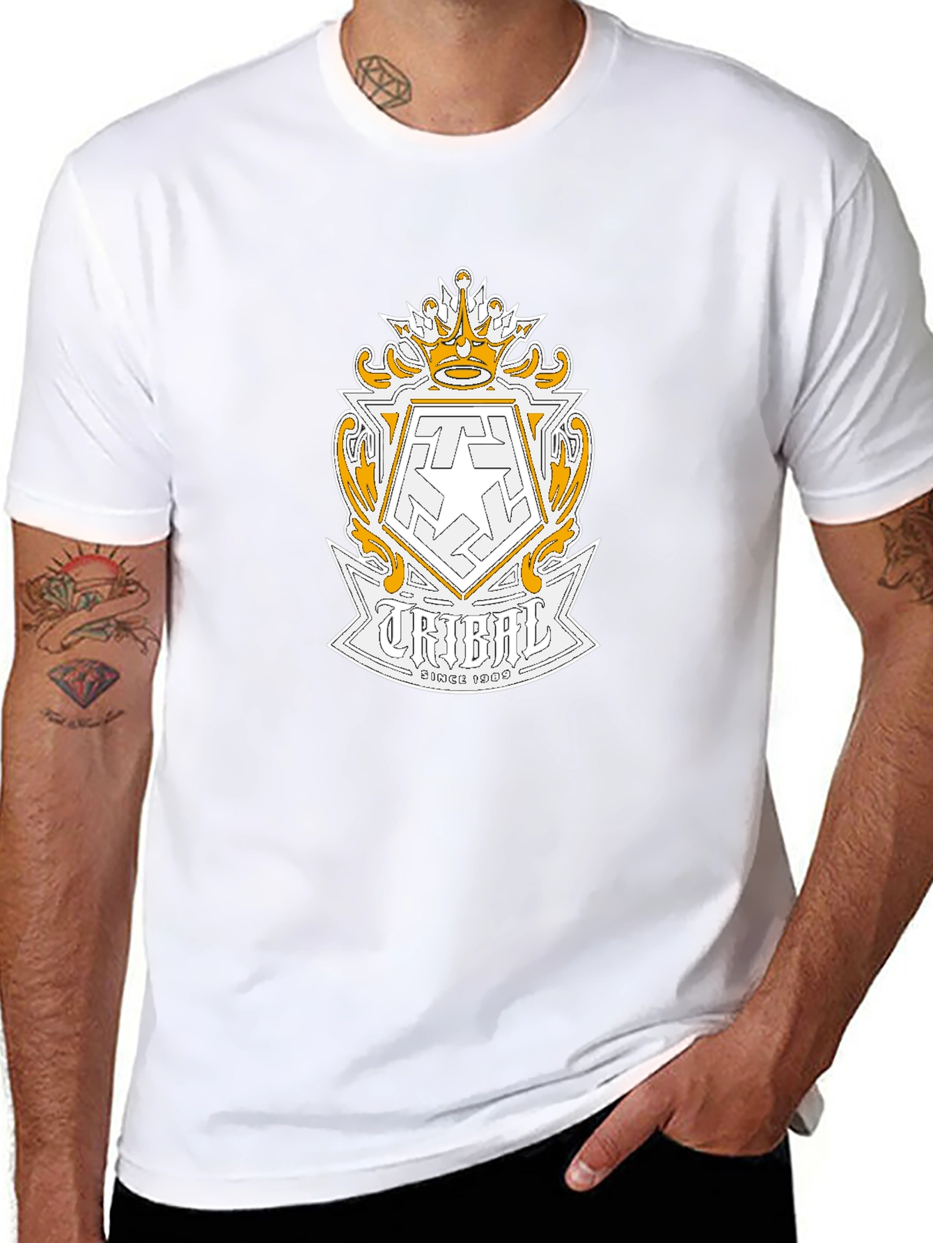 Tribal Since 1989 Black Tee