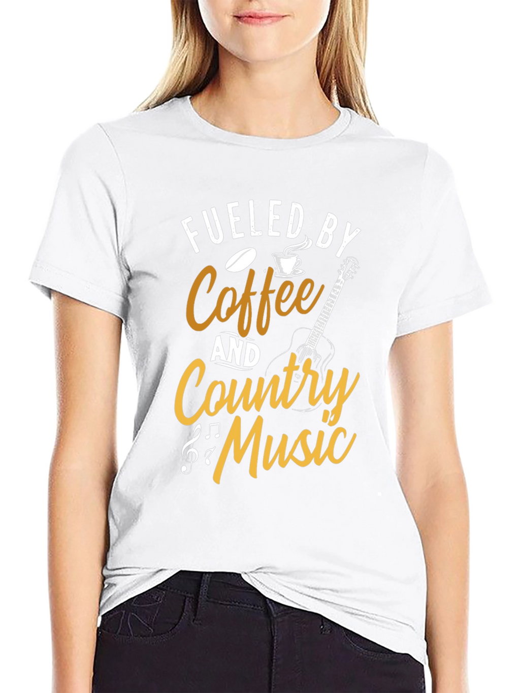 Fueled by Coffee & Country Music T-Shirt