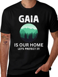 Gaia is Our Home Graphic Tee