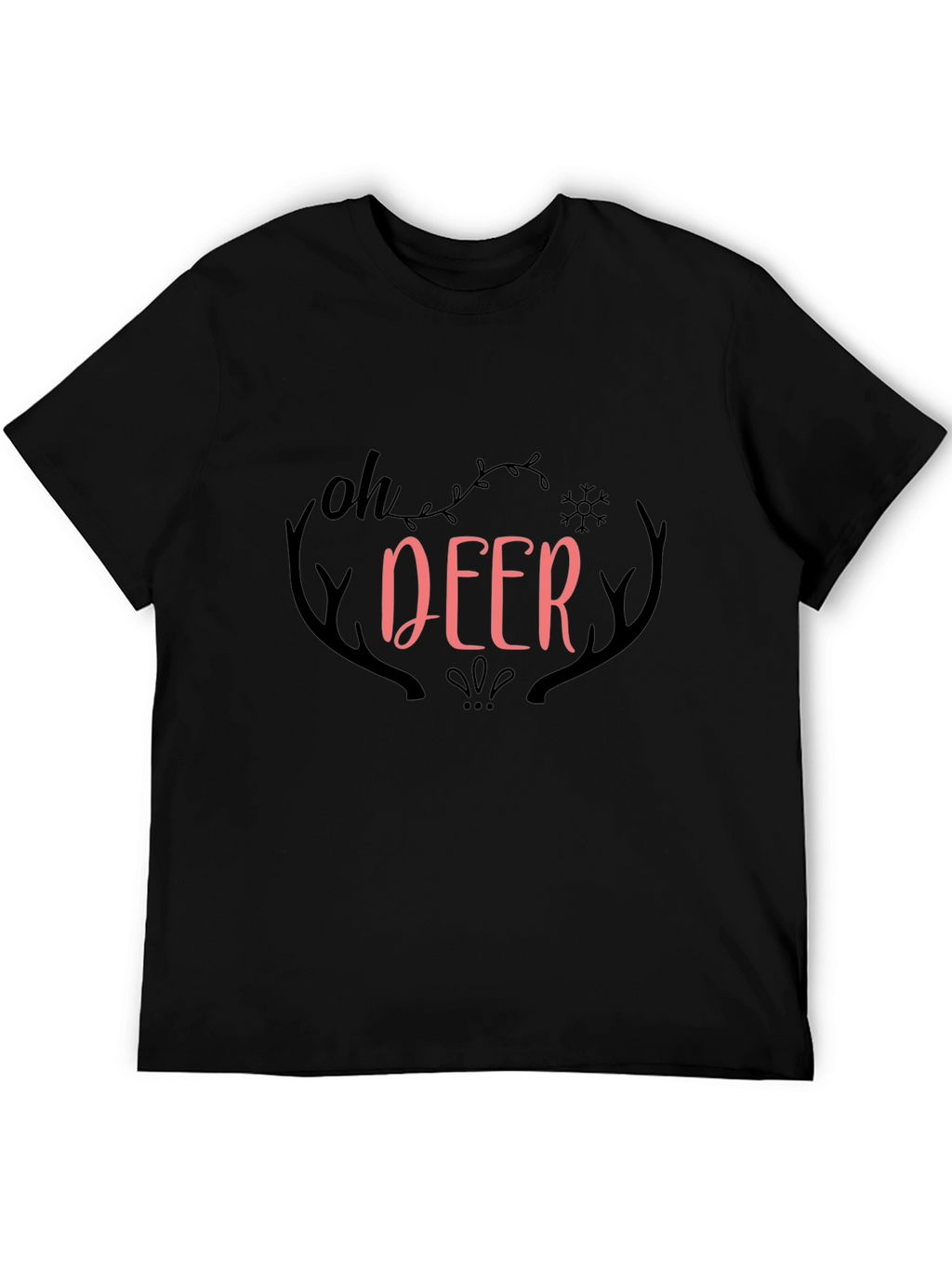 Oh Deer Graphic Tee - Holiday Season Shirt