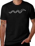 Snake Graphic Tee - Cool Minimalist Design